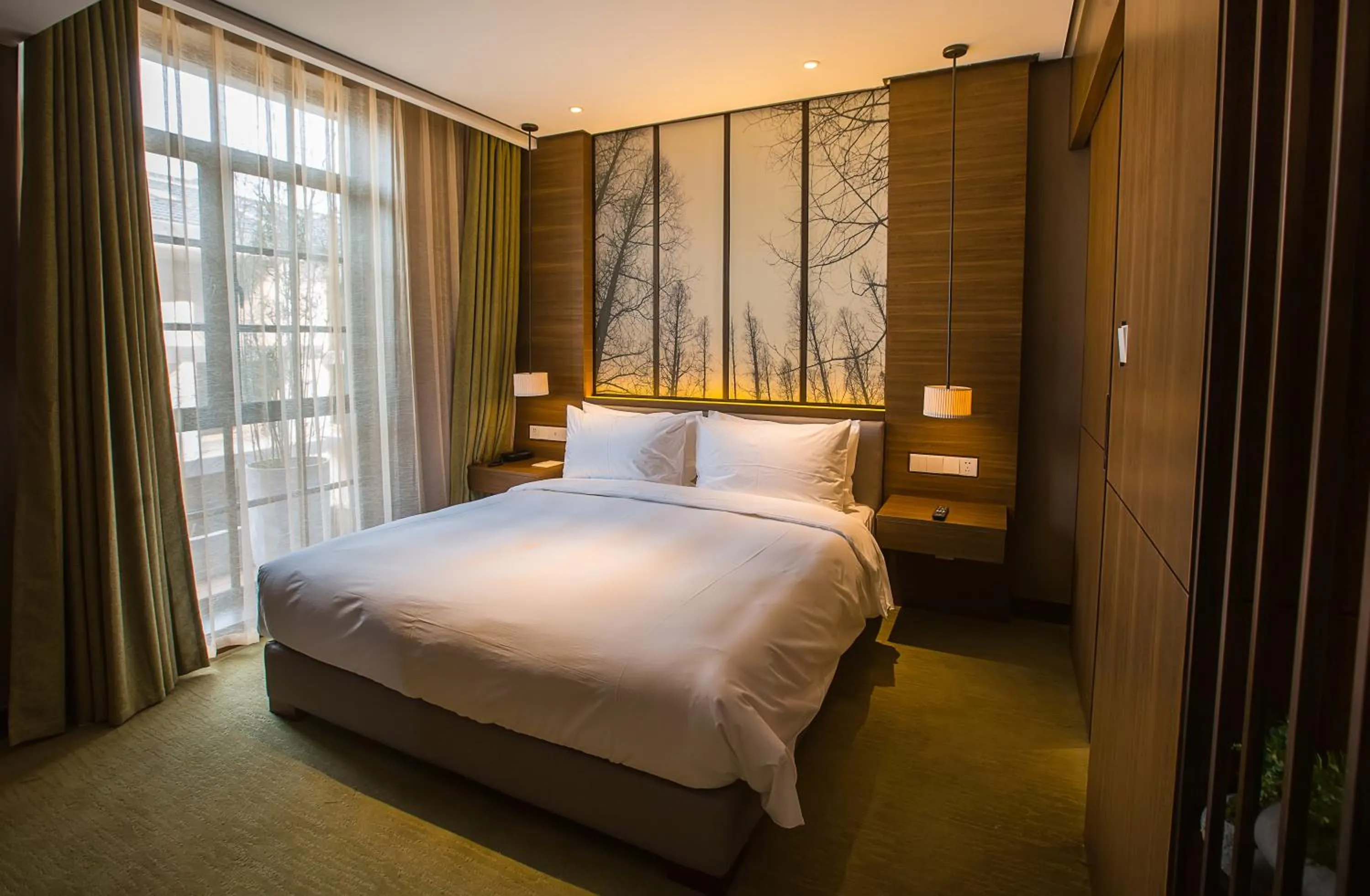 Bed in Tea Boutique Hotel West Lake