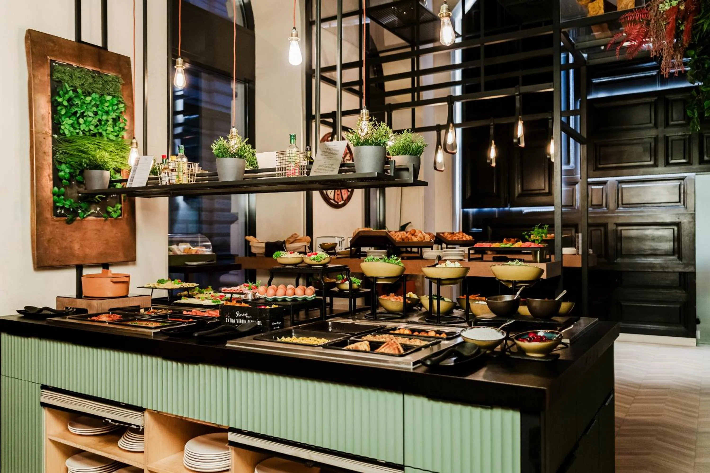 Breakfast in Hotel Moments Budapest by Continental Group