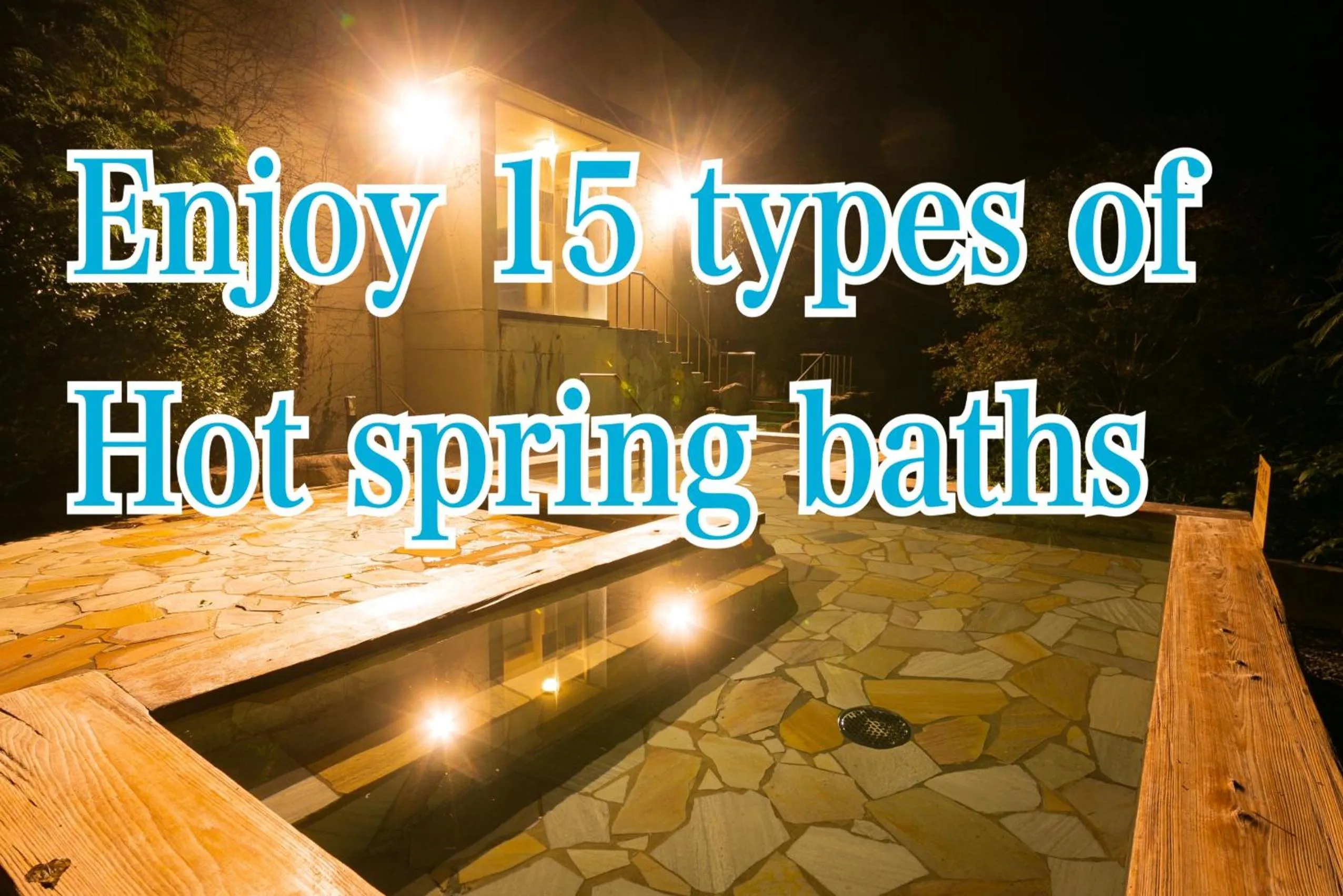 Hot Spring Bath in Hotel Miki