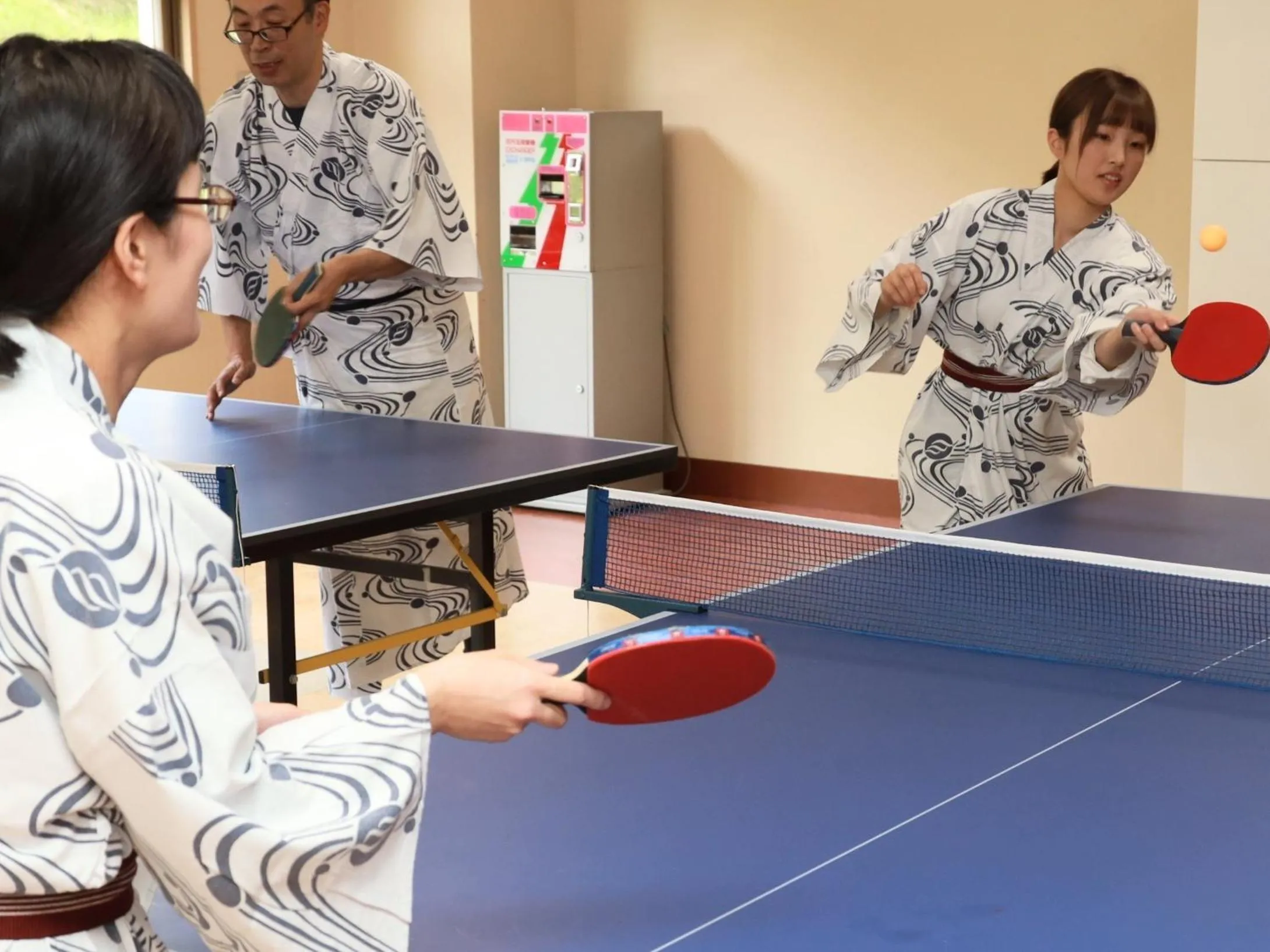 Table tennis in Hotel Miki