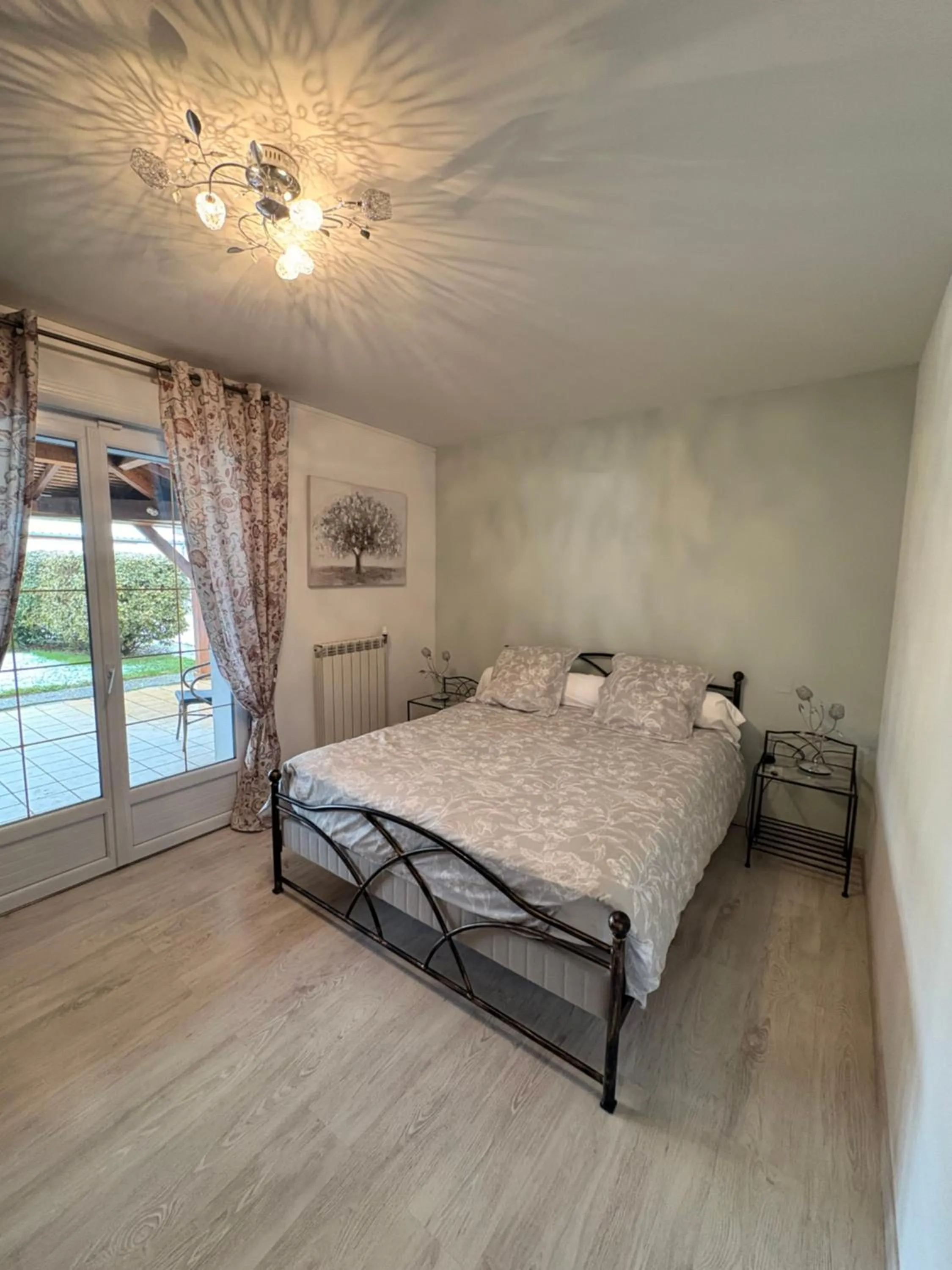 Bed in Chambre d'Hôte Les Ondines