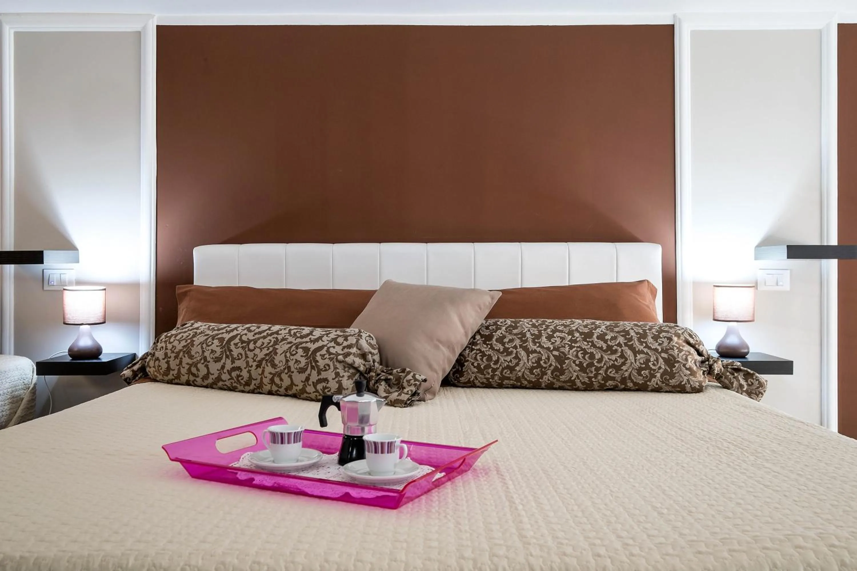 Bed in Quattro Canti Apartments