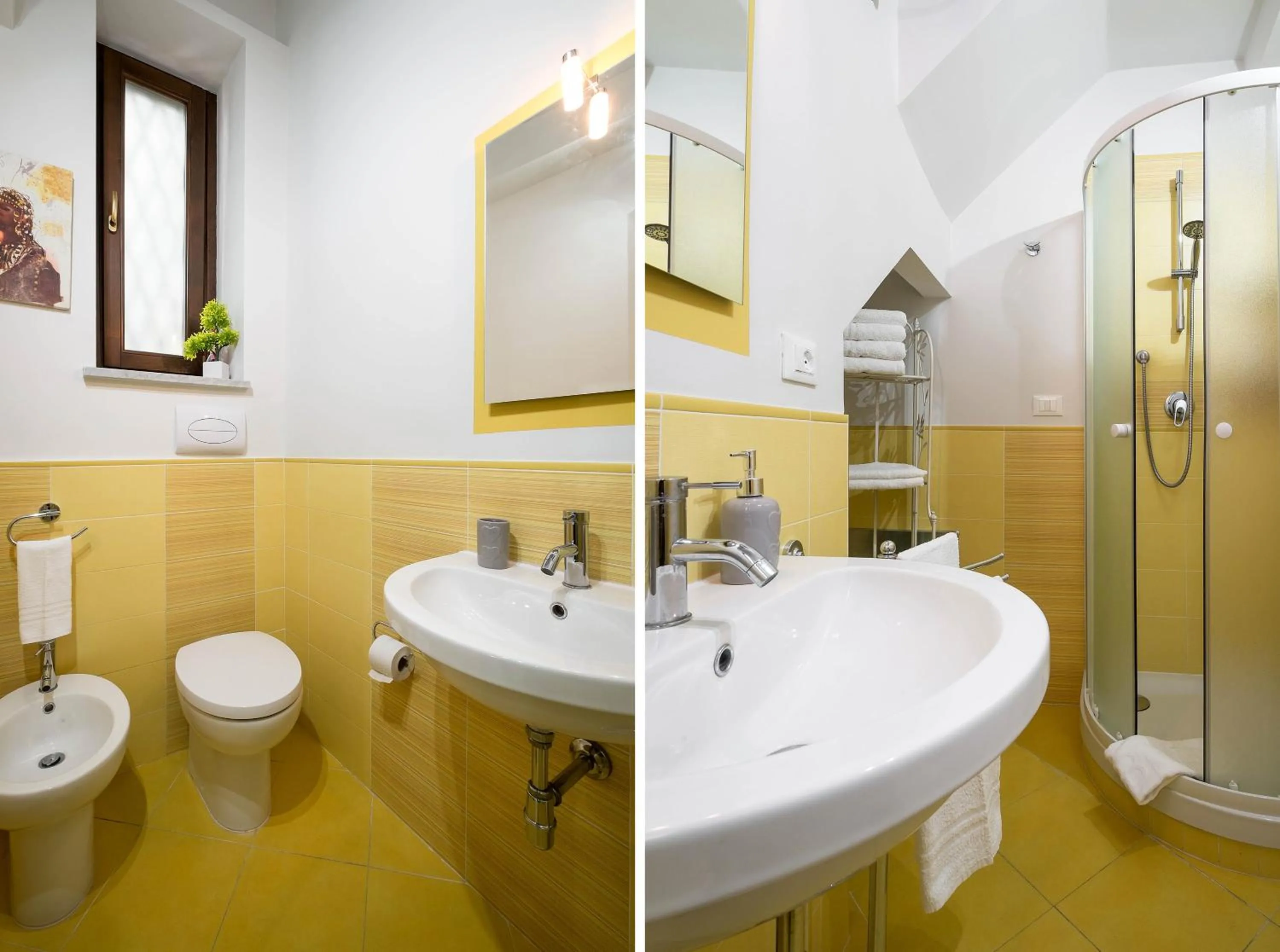 Bathroom in Quattro Canti Apartments