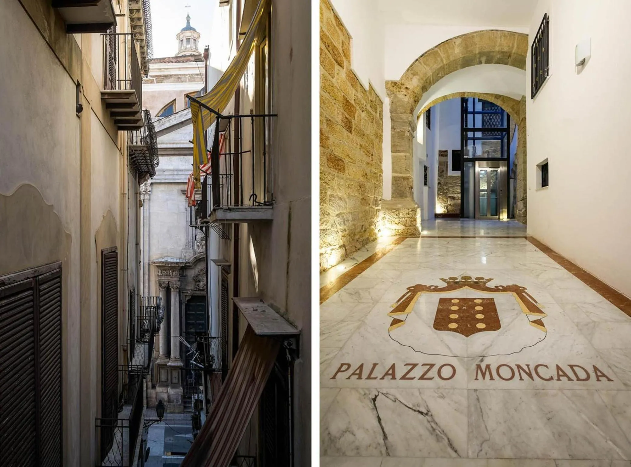 Lobby or reception in Quattro Canti Apartments