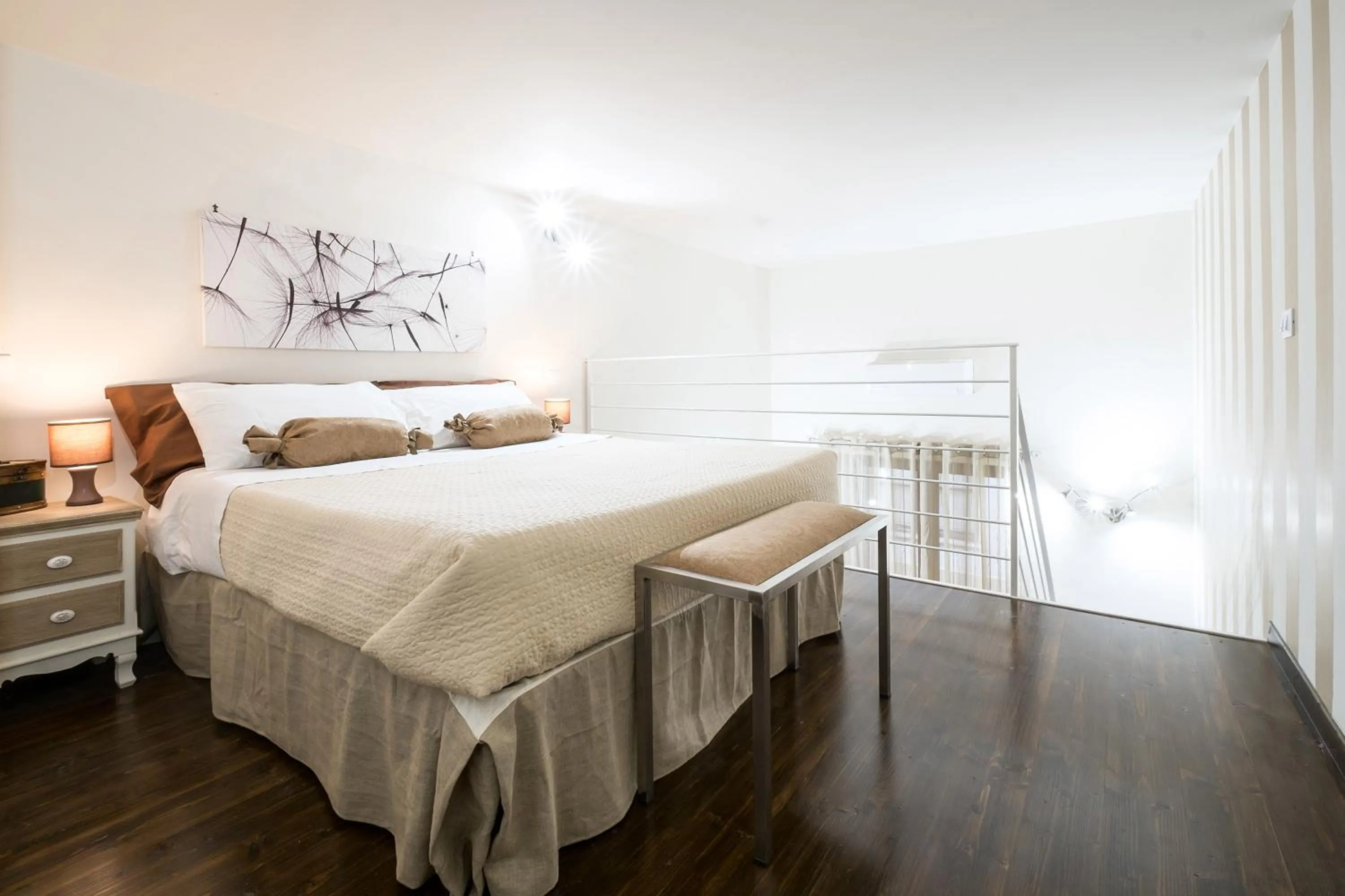 Bedroom, Bed in Quattro Canti Apartments