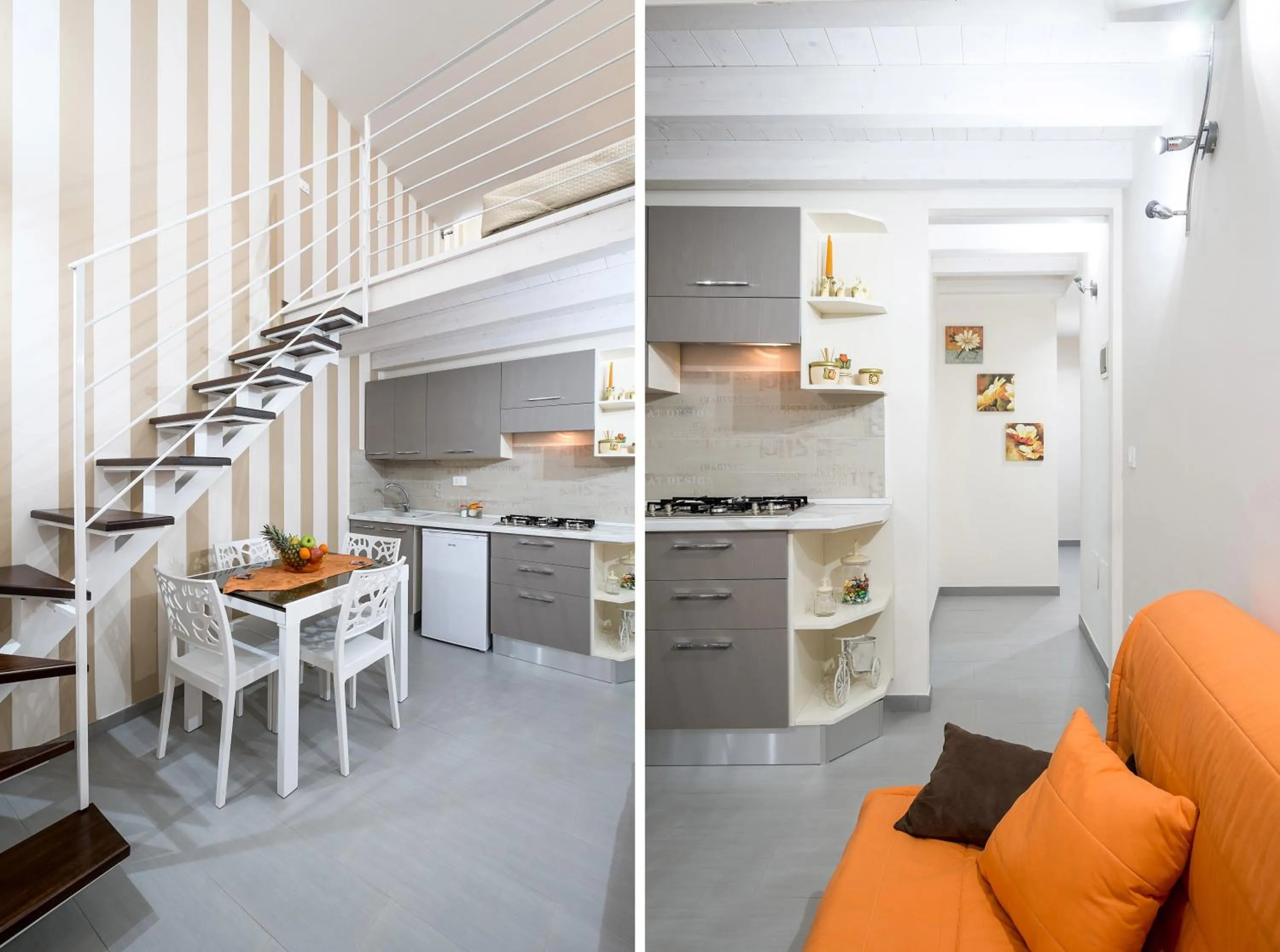 Kitchen or kitchenette in Quattro Canti Apartments