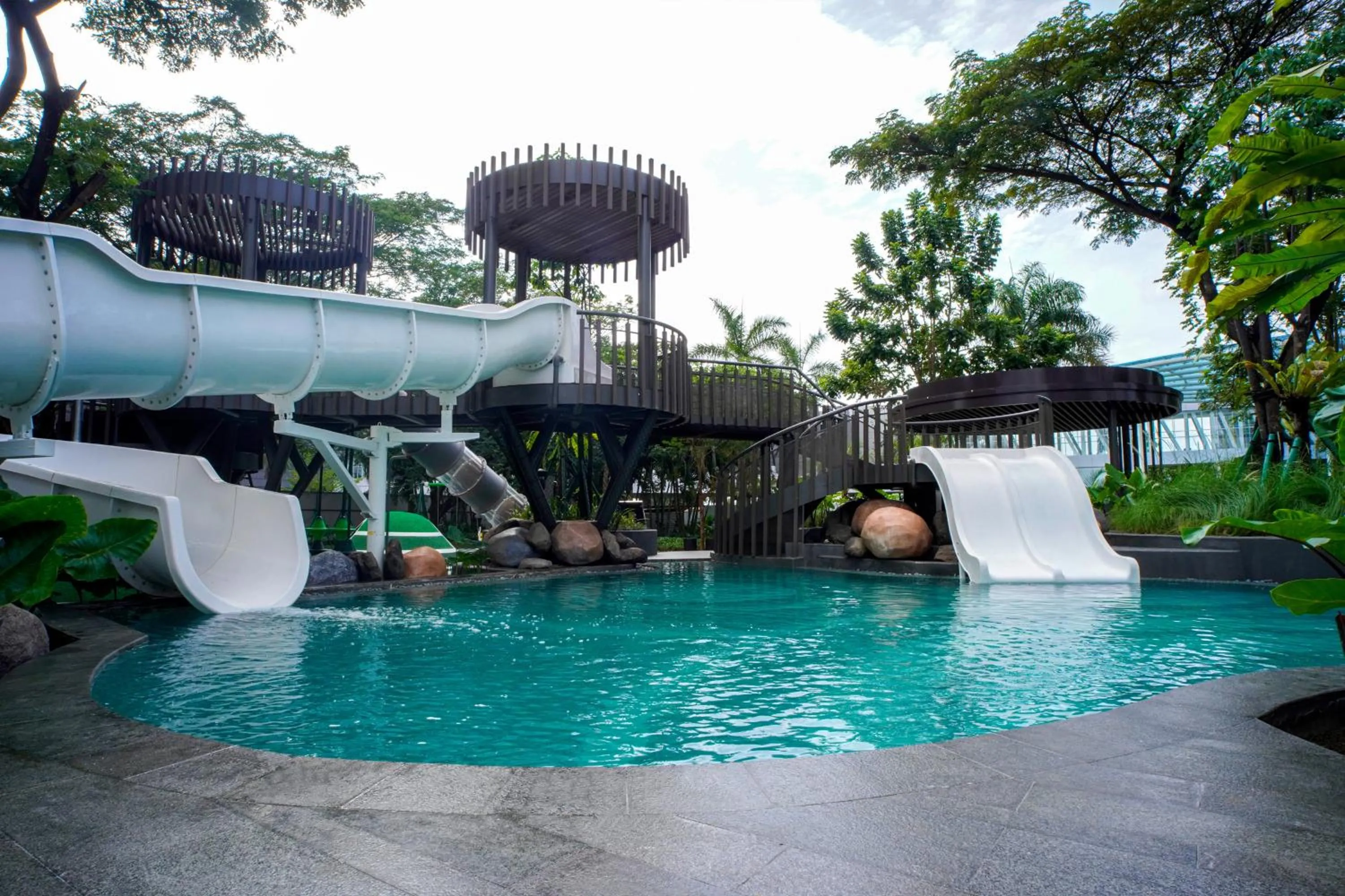 Aqua park in Resinda Hotel Karawang