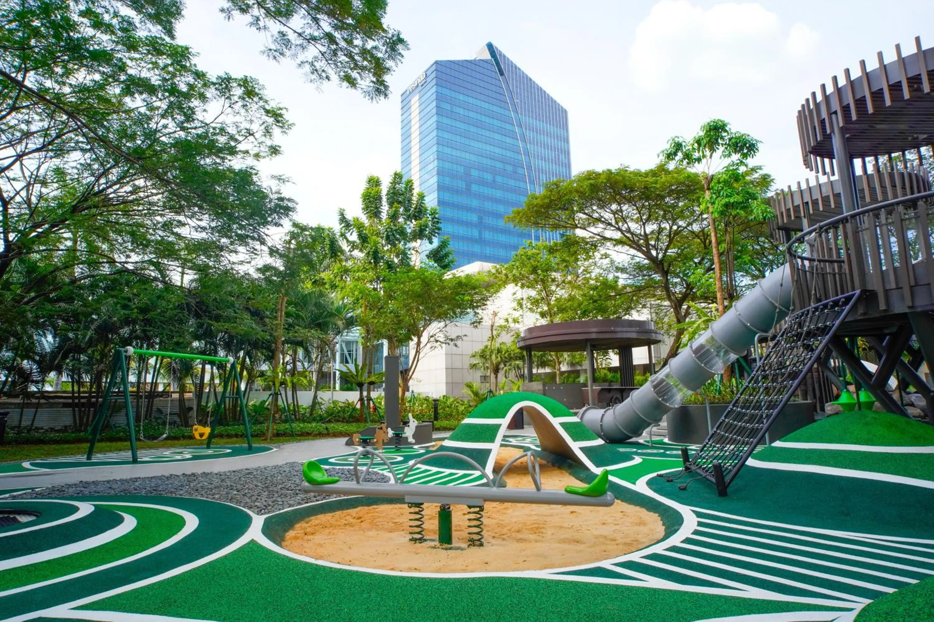 Aqua park in Resinda Hotel Karawang