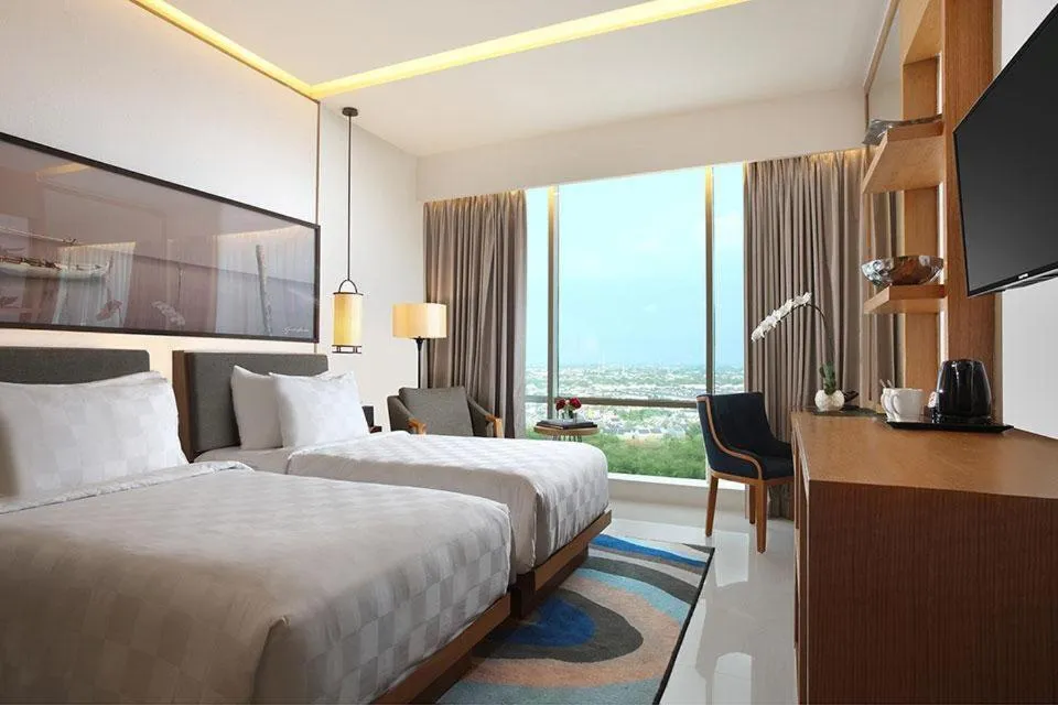 Bed in Resinda Hotel Karawang
