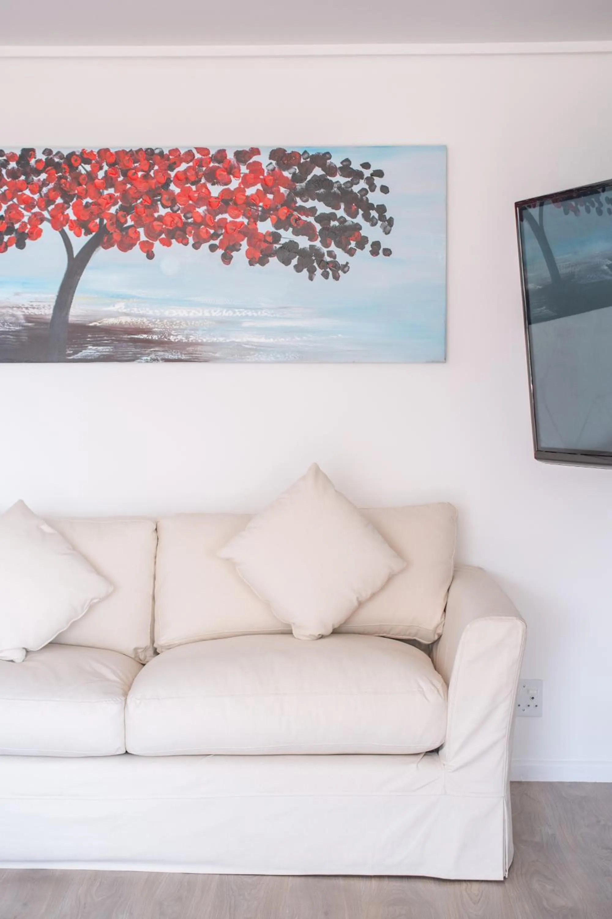 Seating area in Funkey Villas Cape Town