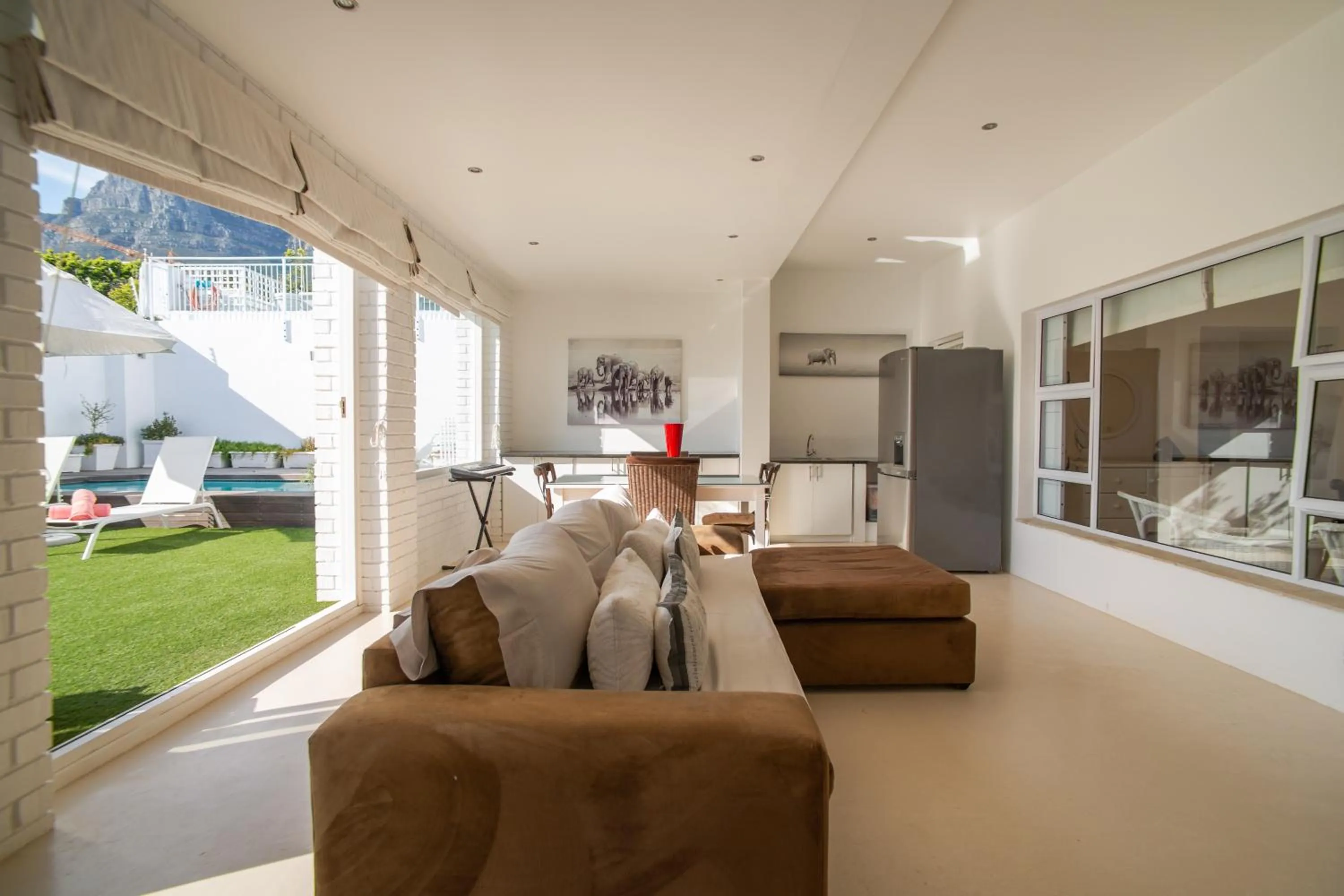 Living room in Funkey Villas Cape Town