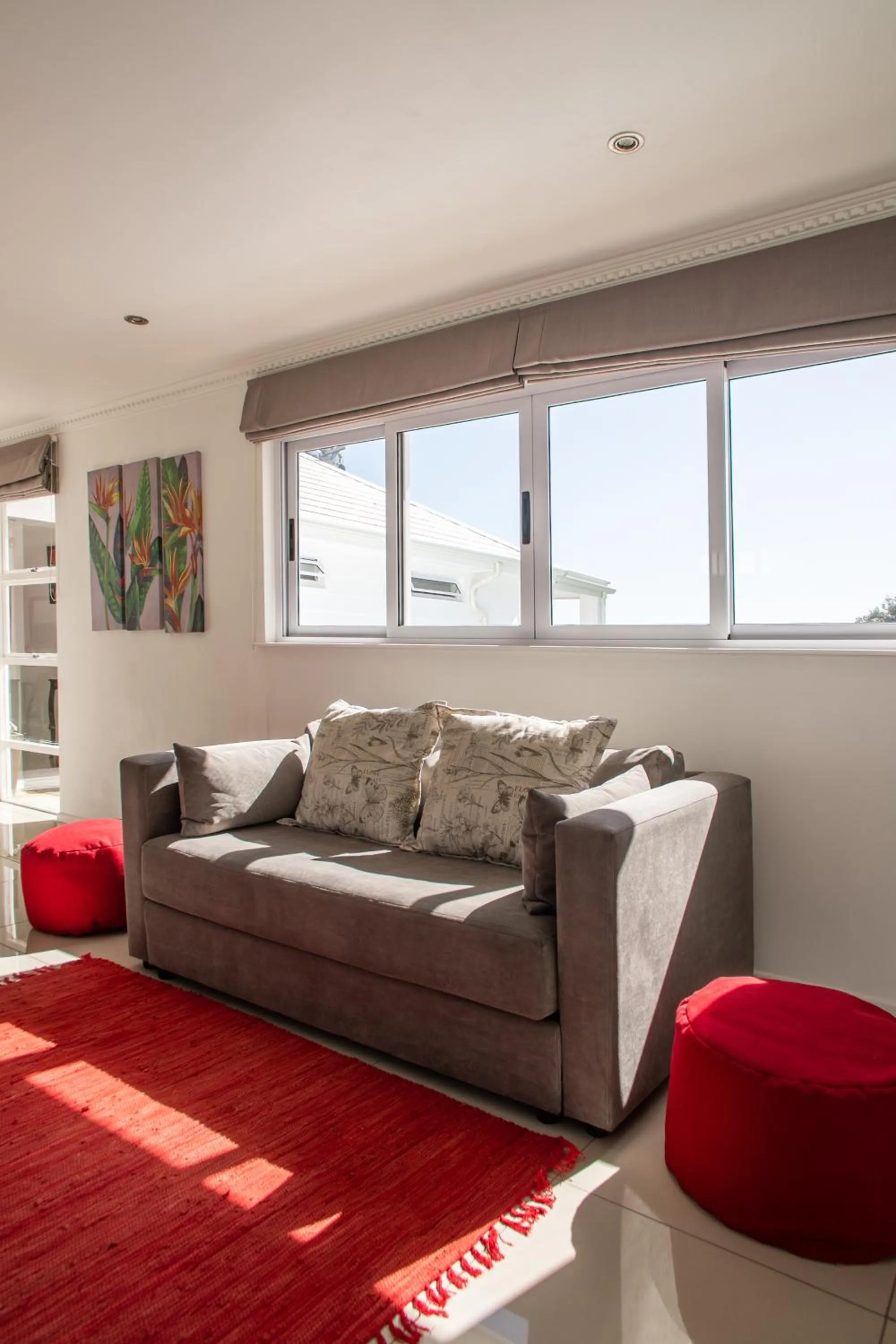 Seating area in Funkey Villas Cape Town