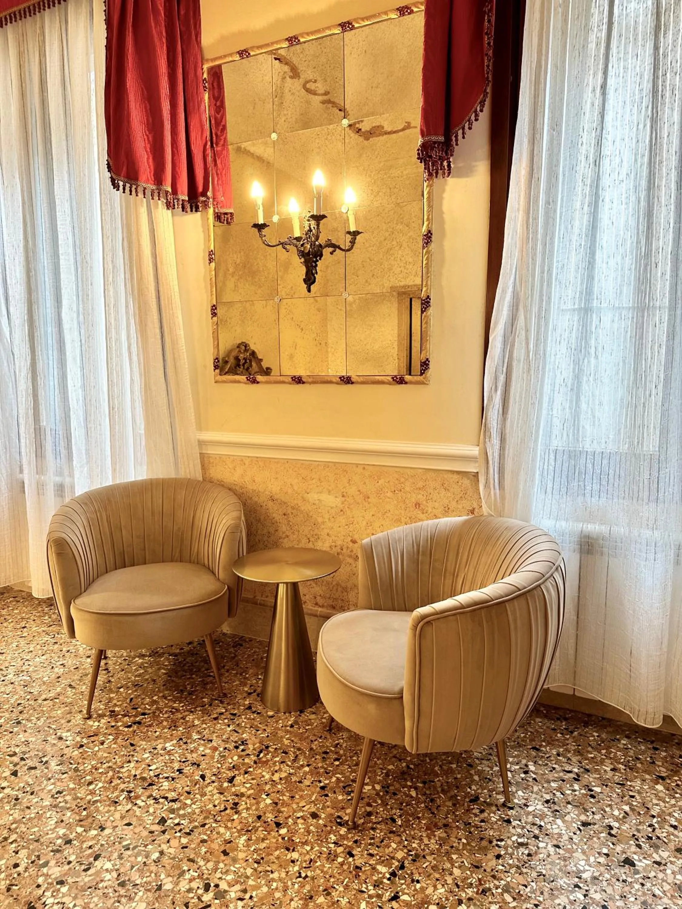 Seating area in Casa Alla Fenice