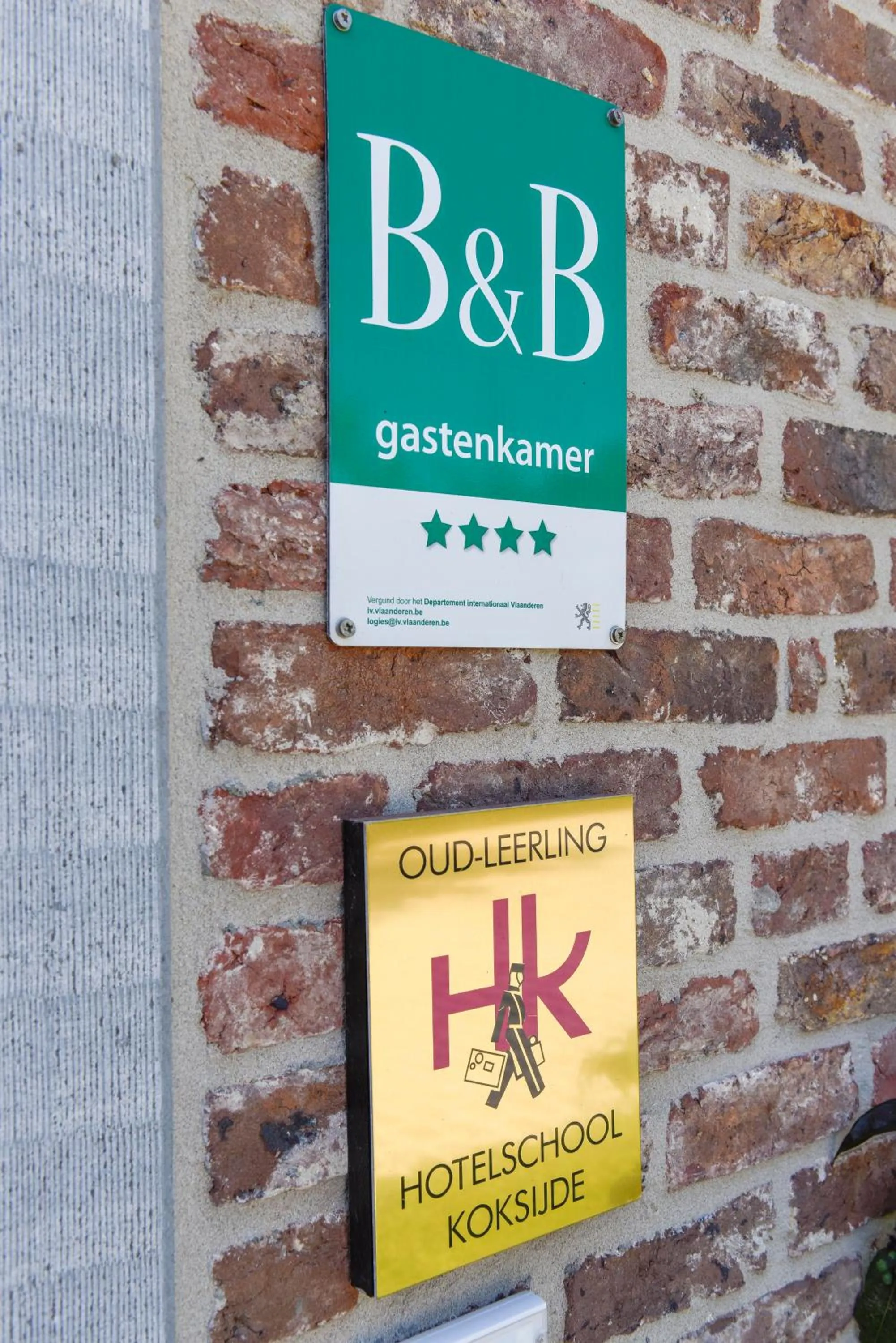 Logo/Certificate/Sign in B&B Villa Sans Soucis