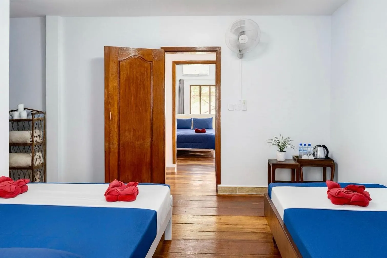 Bed in Happy Elephant Bungalows