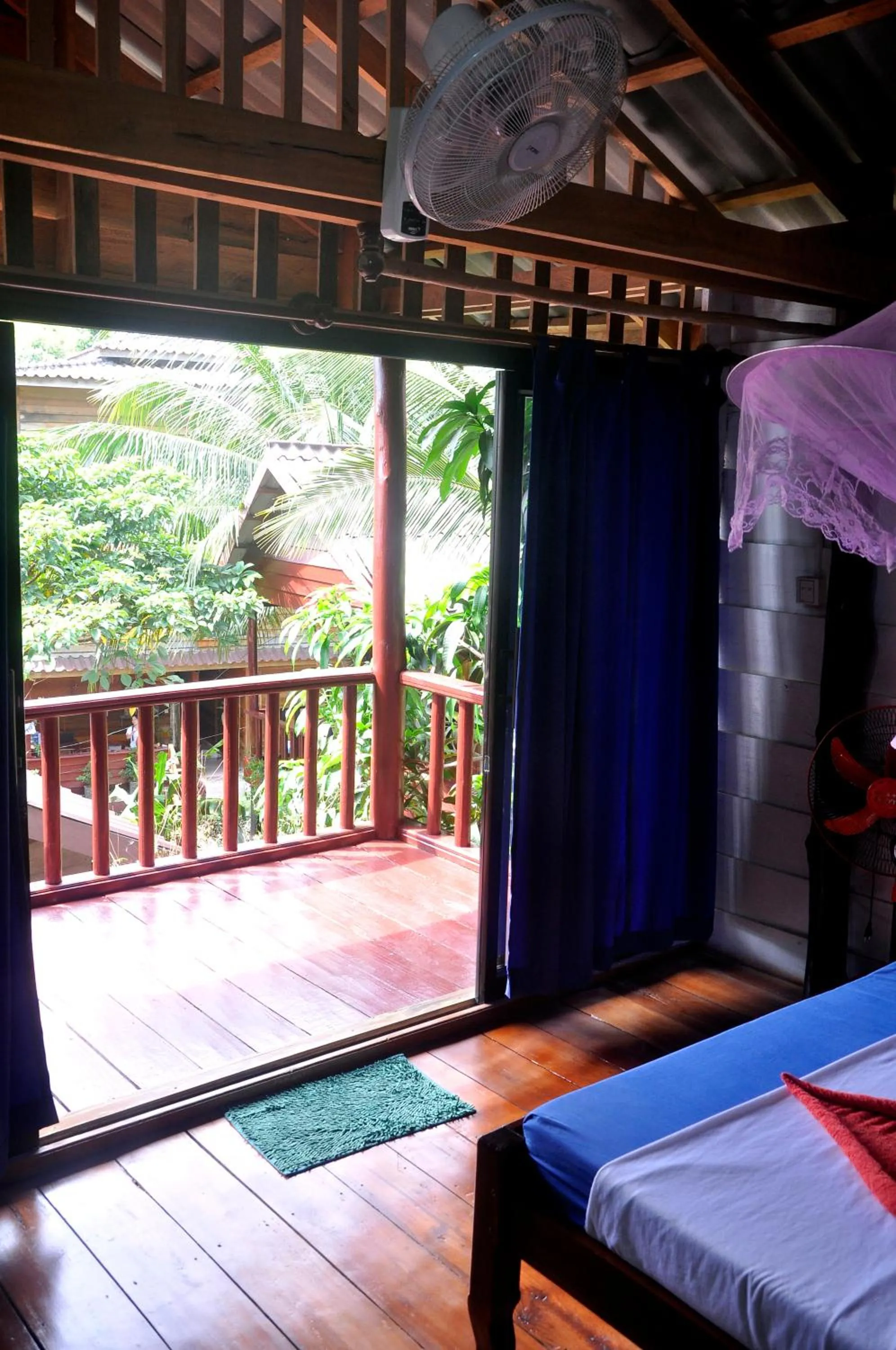 Balcony/Terrace in Happy Elephant Bungalows