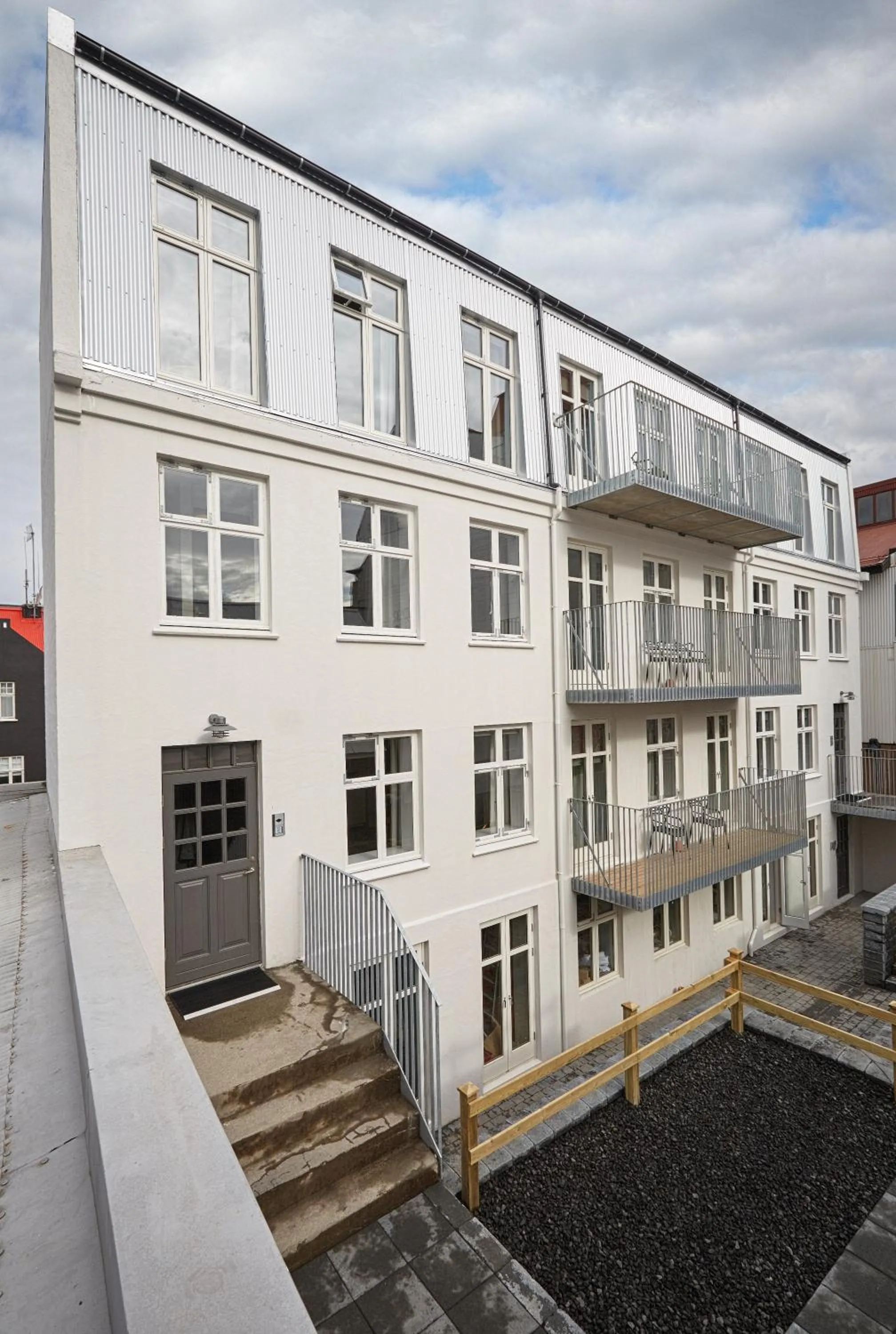 Facade/entrance in Ice Apartments Reykjavik by Heimaleiga