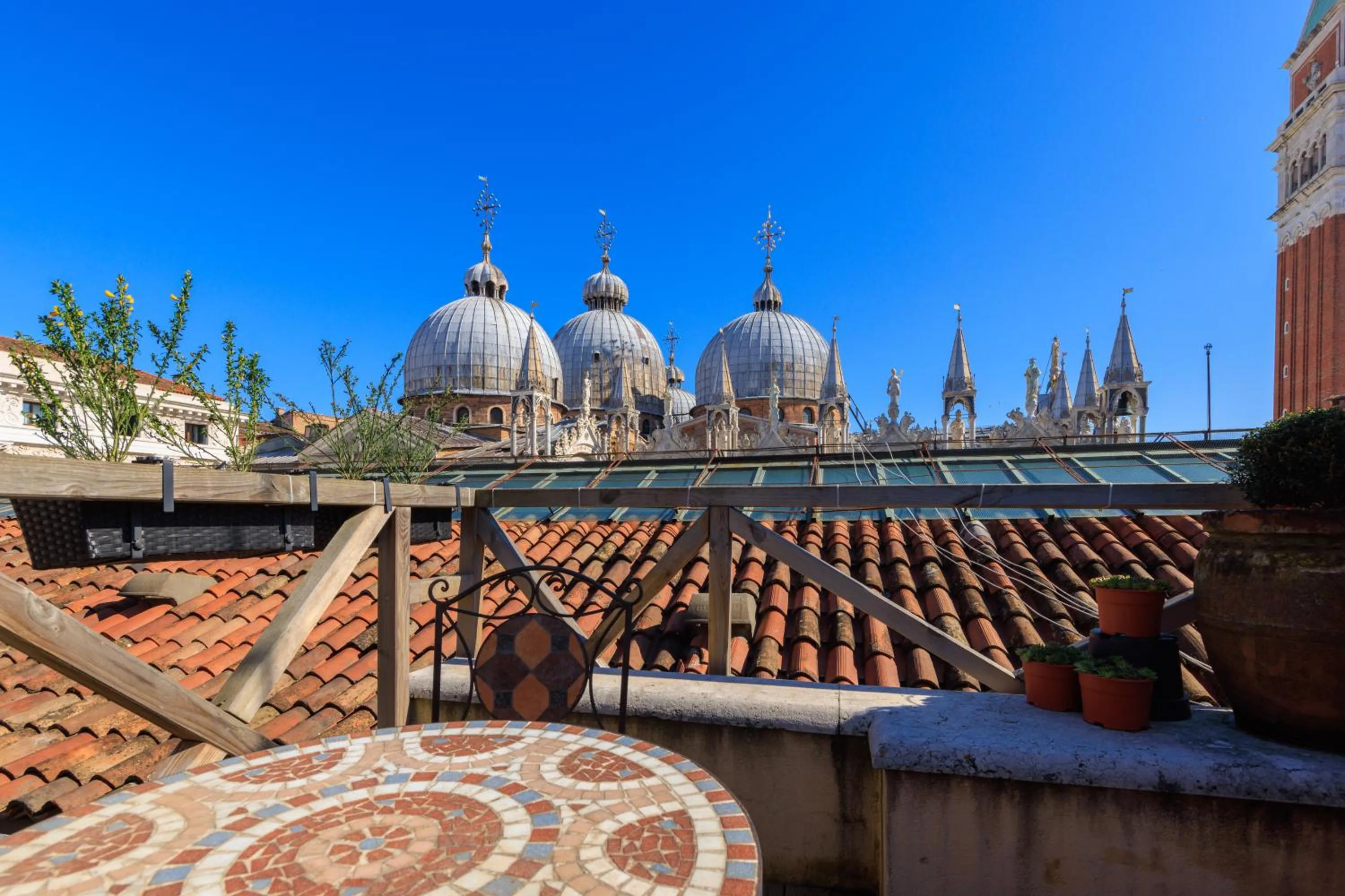Balcony/Terrace in 312 Piazza San Marco - Relais il Doge
