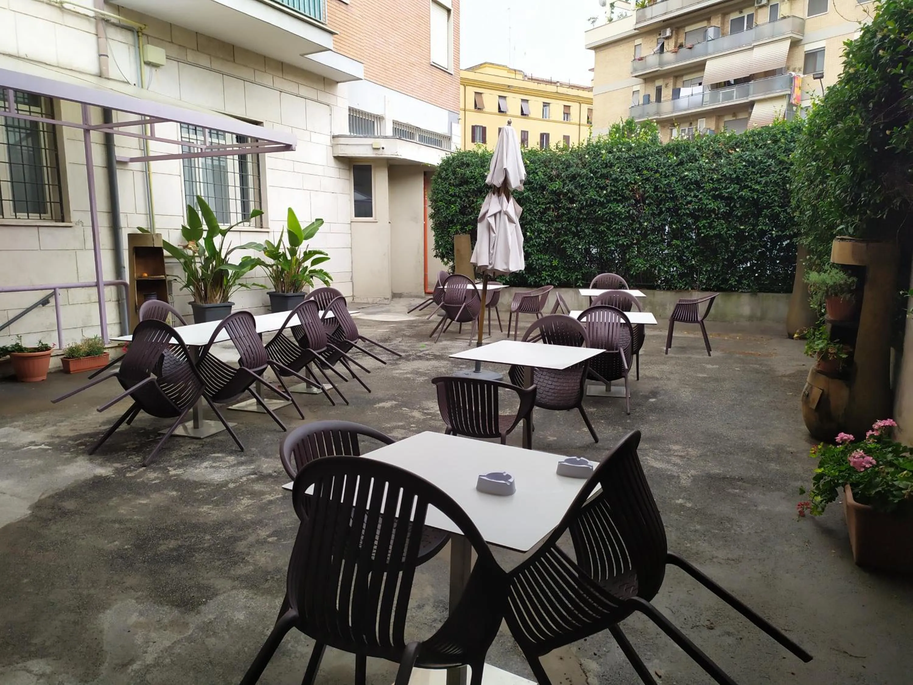 Patio in Hotel Bella Vita