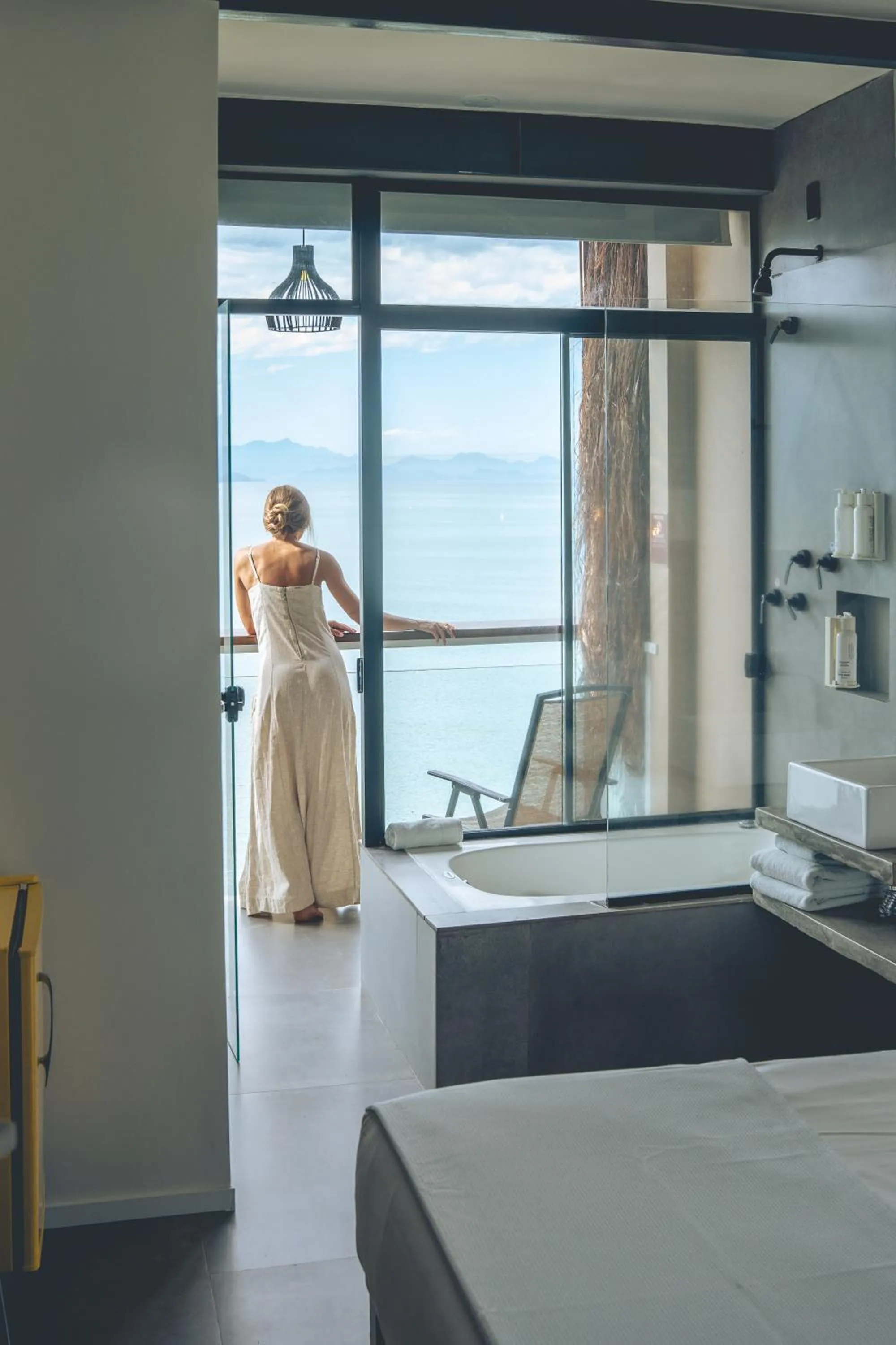 Bed in Casa Luz Paraty