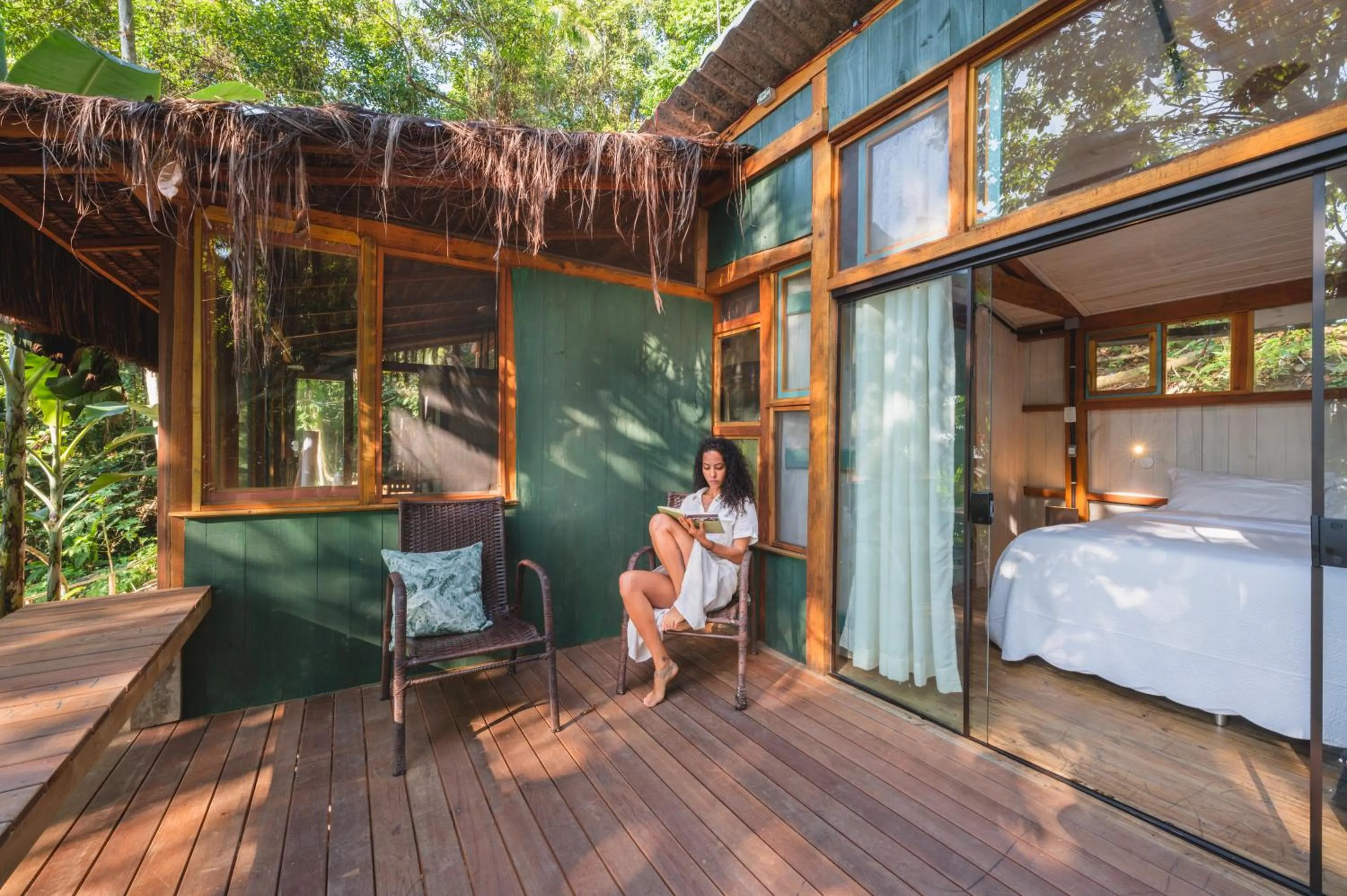 Patio in Casa Luz Paraty