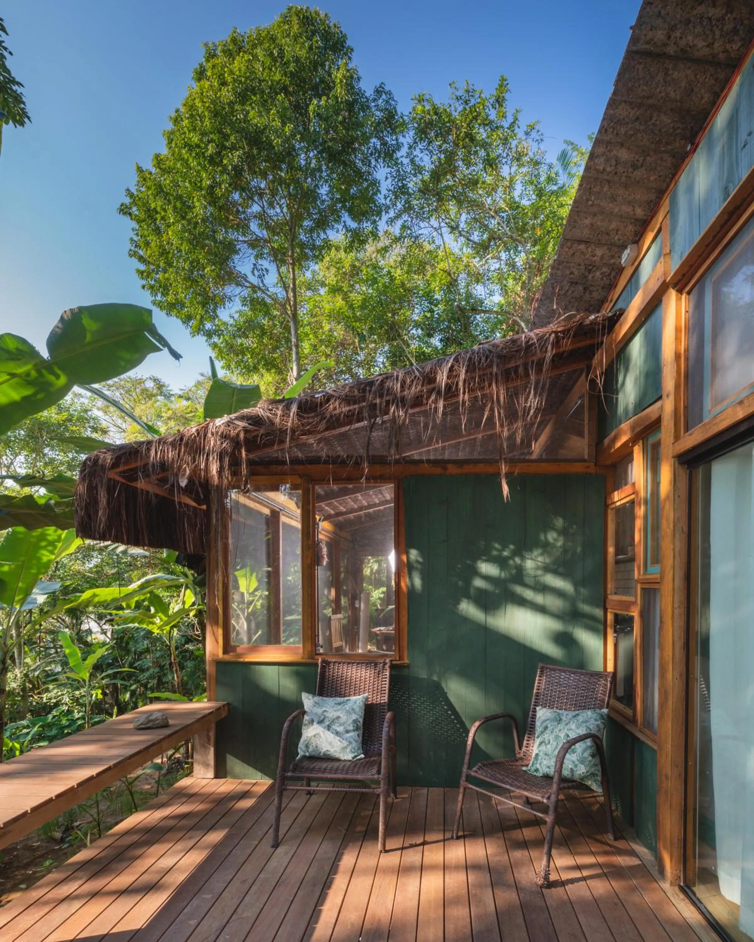 Balcony/Terrace in Casa Luz Paraty
