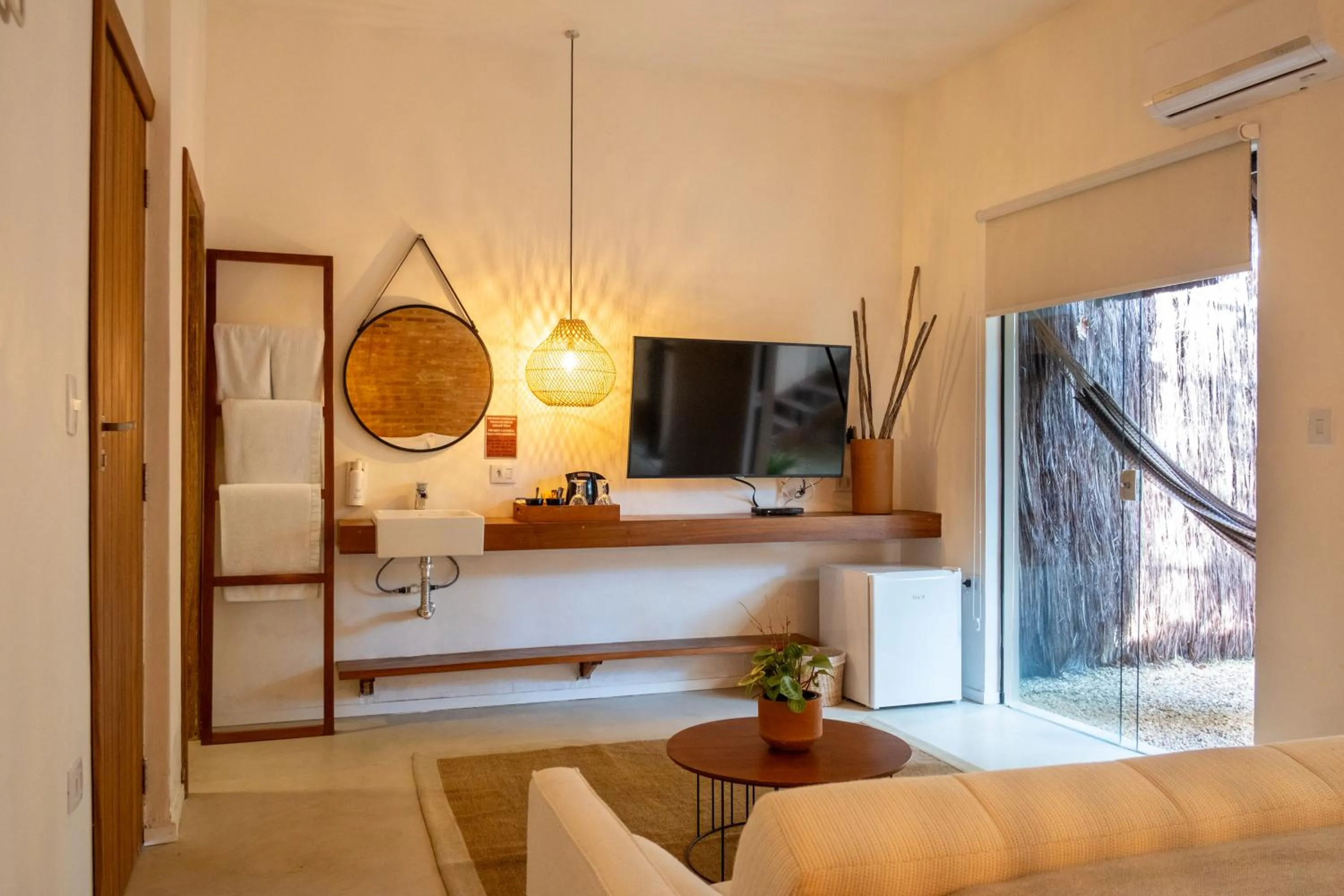 TV and multimedia, Bed in Casa Luz Paraty