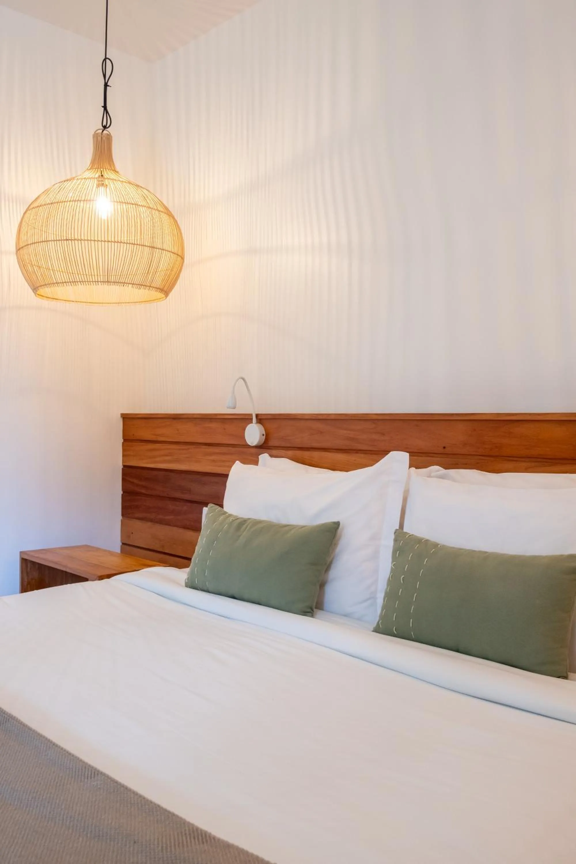 Bed in Casa Luz Paraty