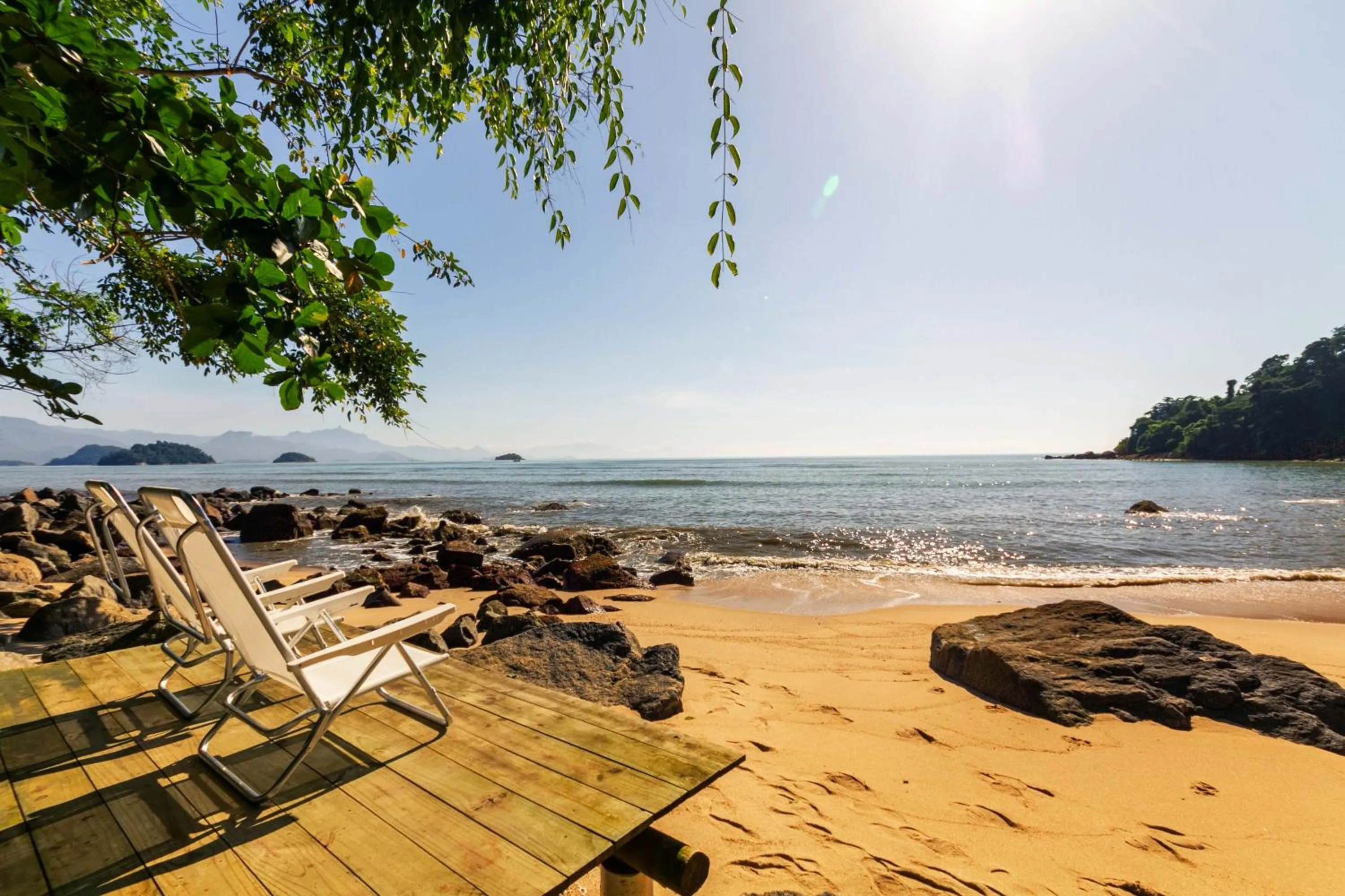 Beach in Casa Luz Paraty