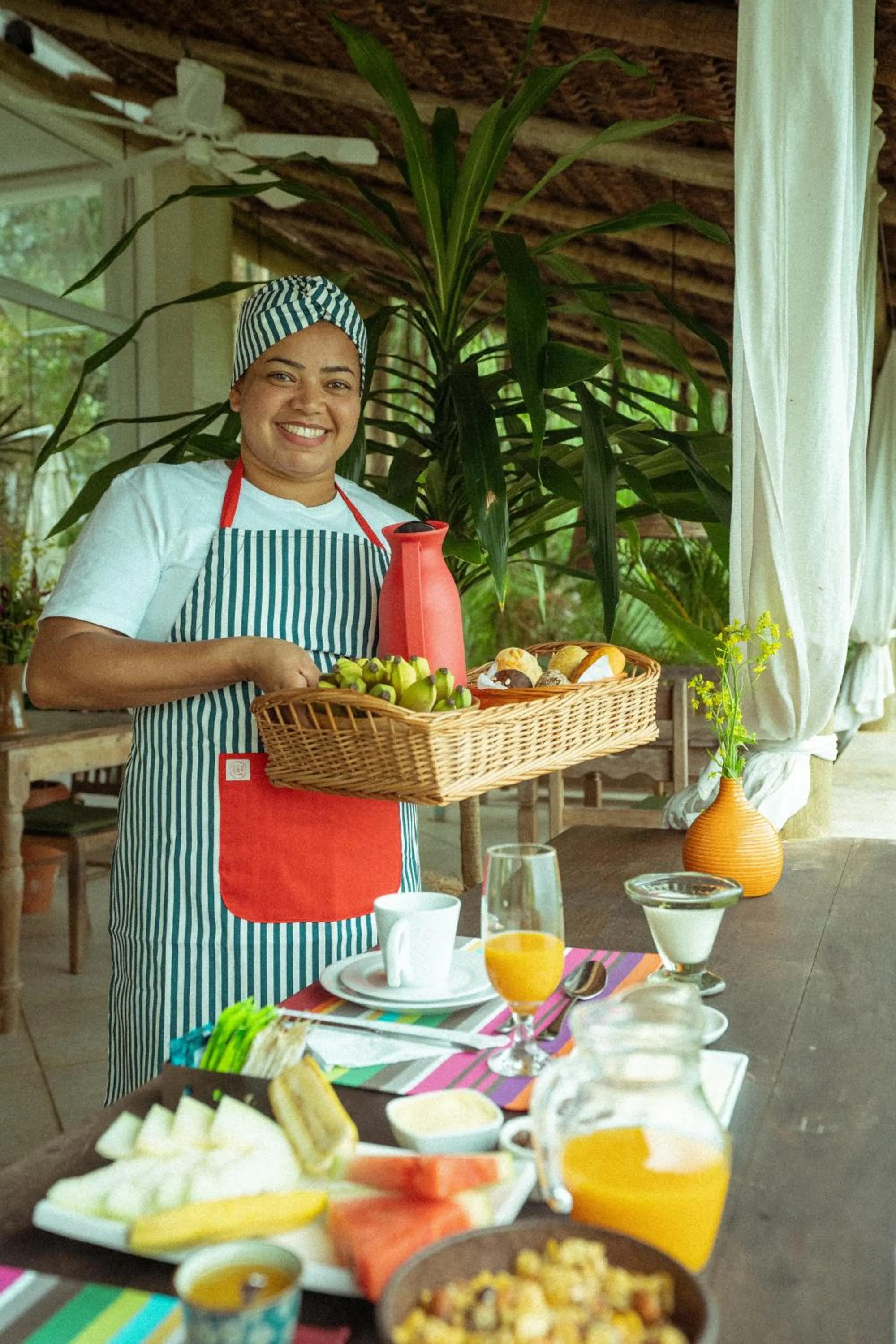 Food in Casa Luz Paraty