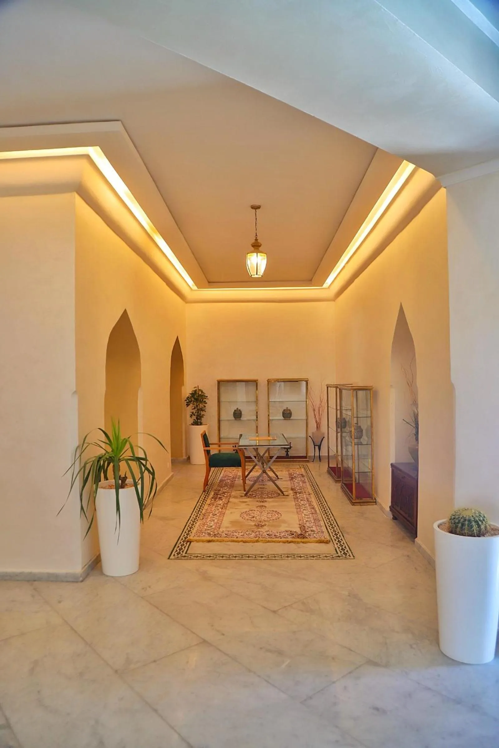 Lobby or reception in Hotel Parador