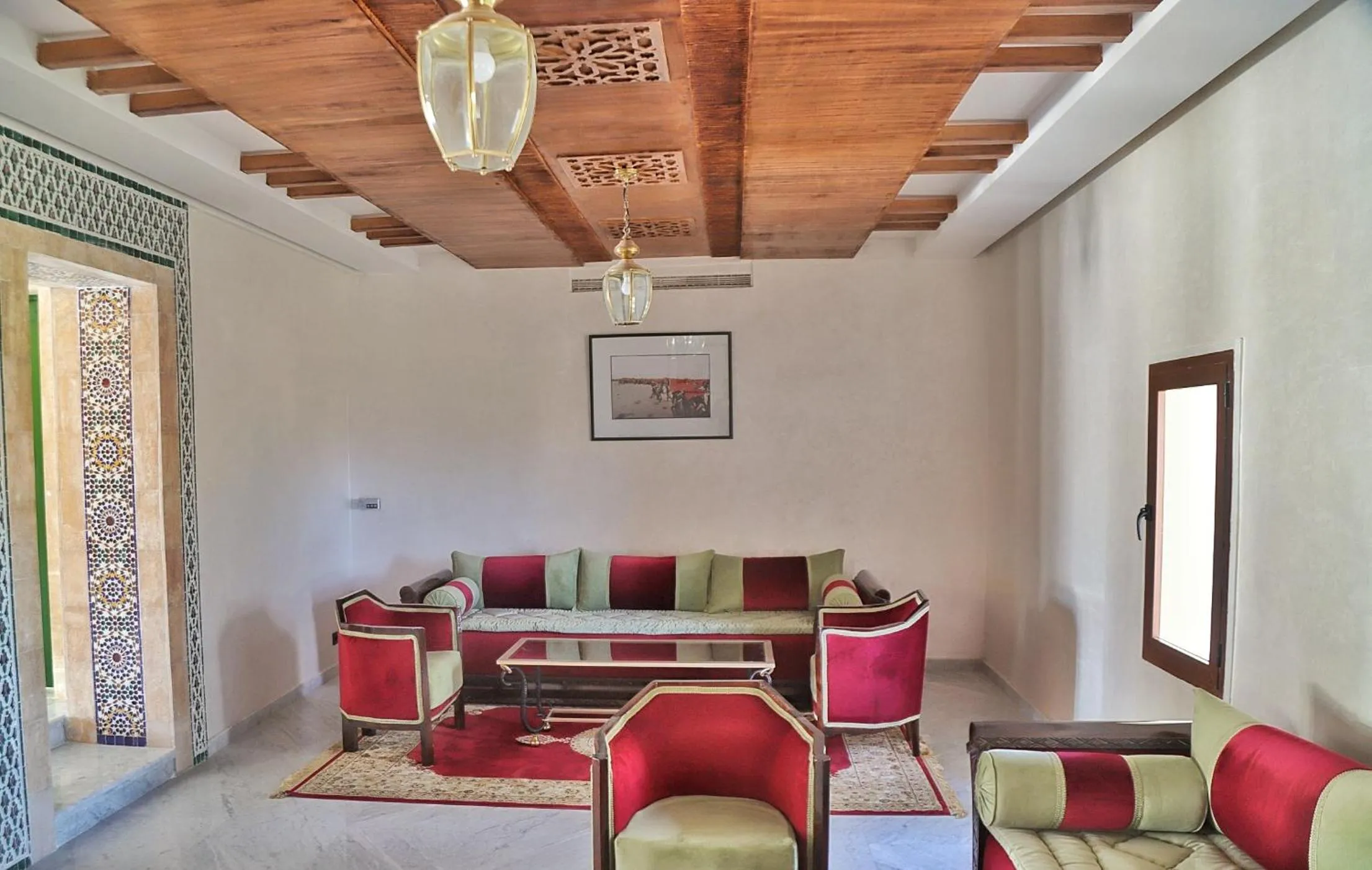 Living room in Hotel Parador