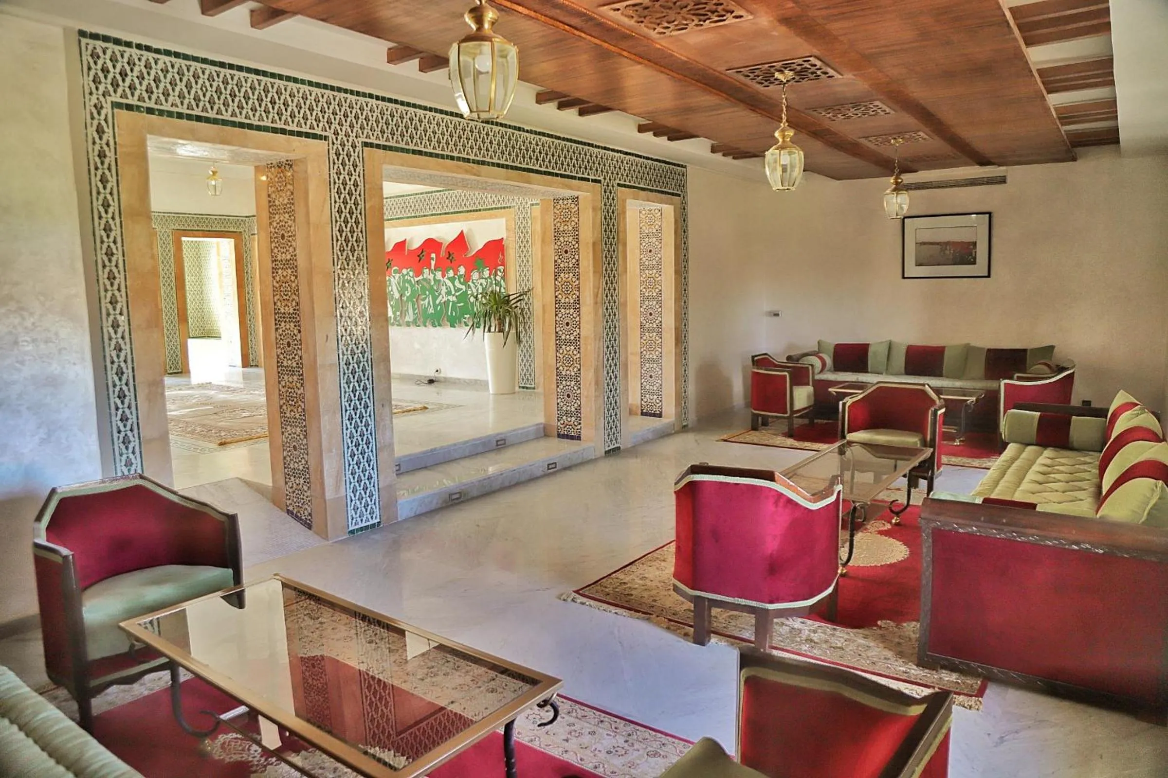 Living room in Hotel Parador