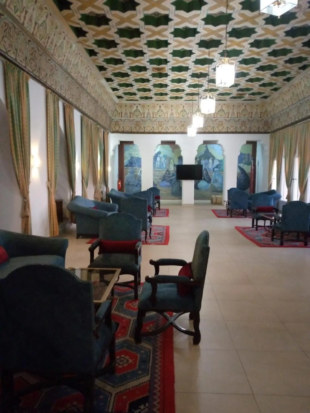 Living room in Hotel Parador