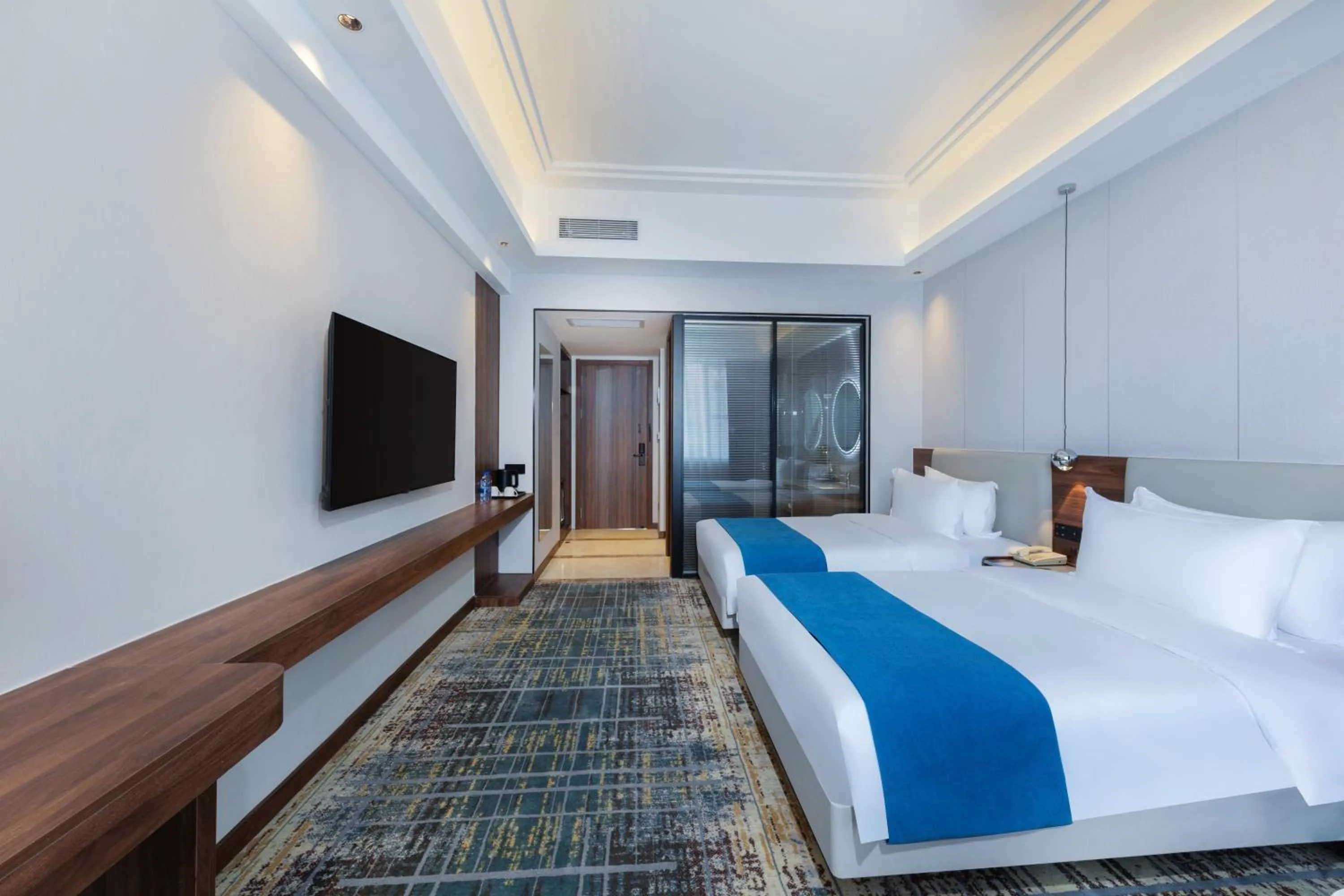 Bedroom, Bed in Fortune Land Shenzhen