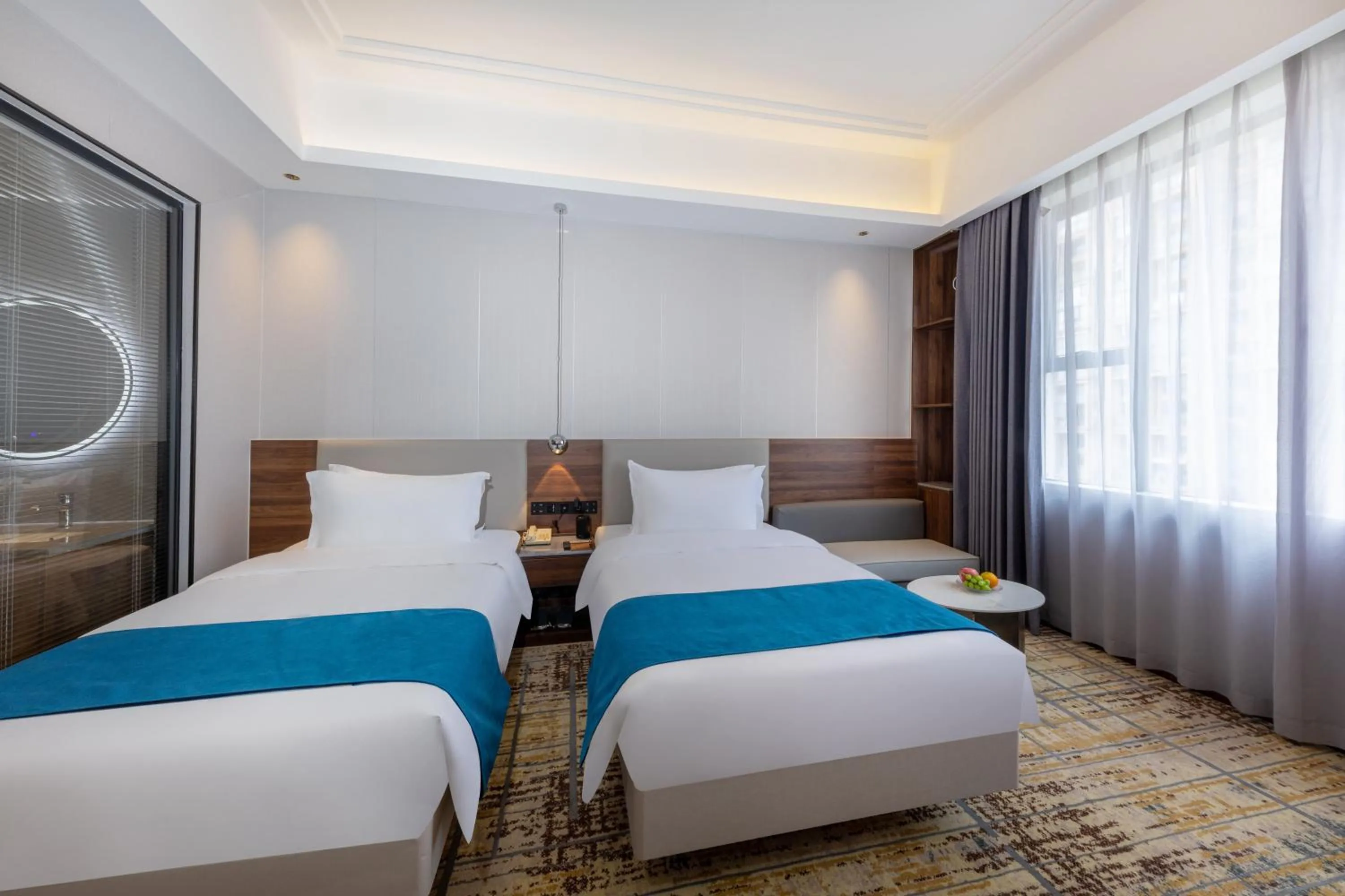 Bedroom, Bed in Fortune Land Shenzhen