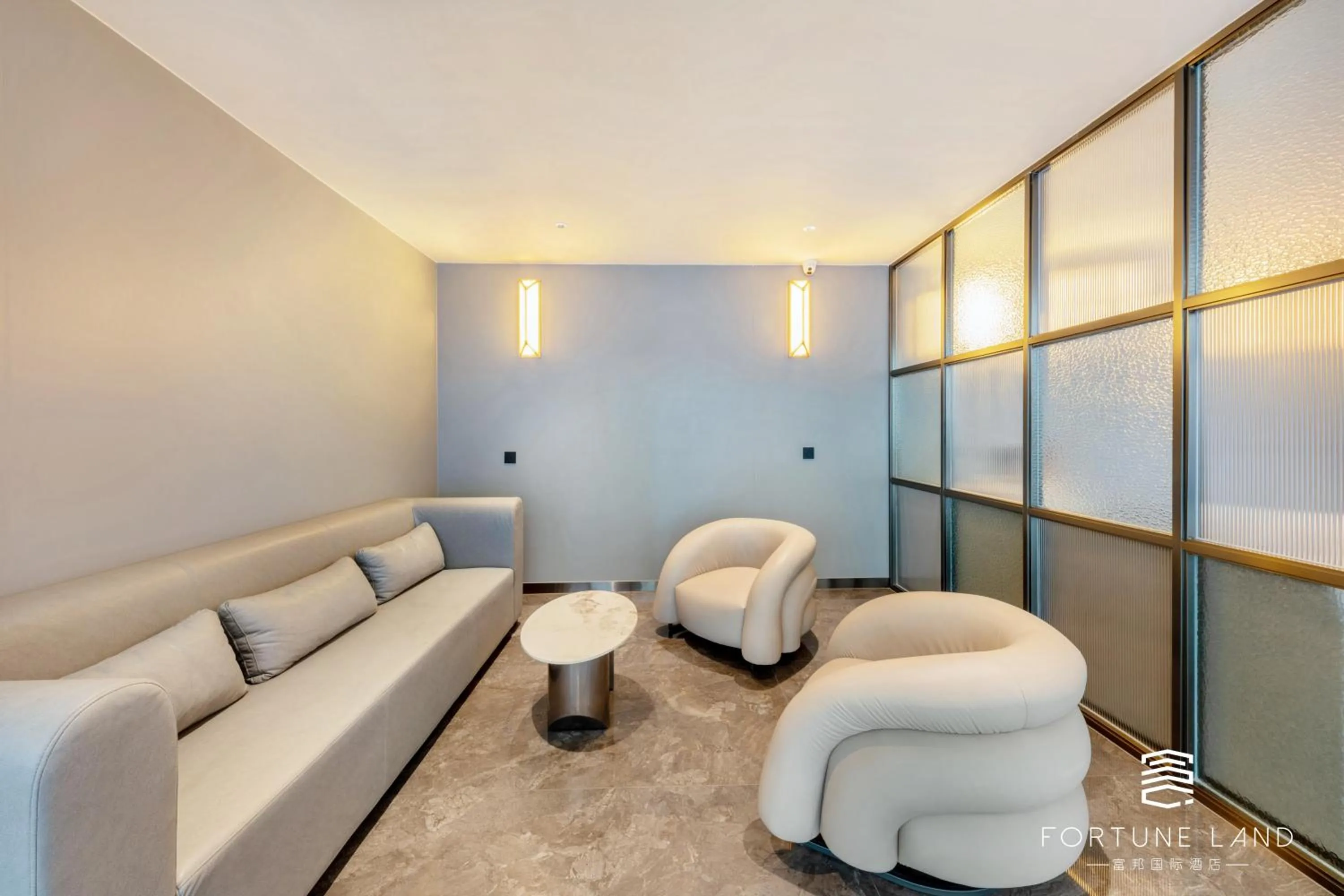 Seating area in Fortune Land Shenzhen