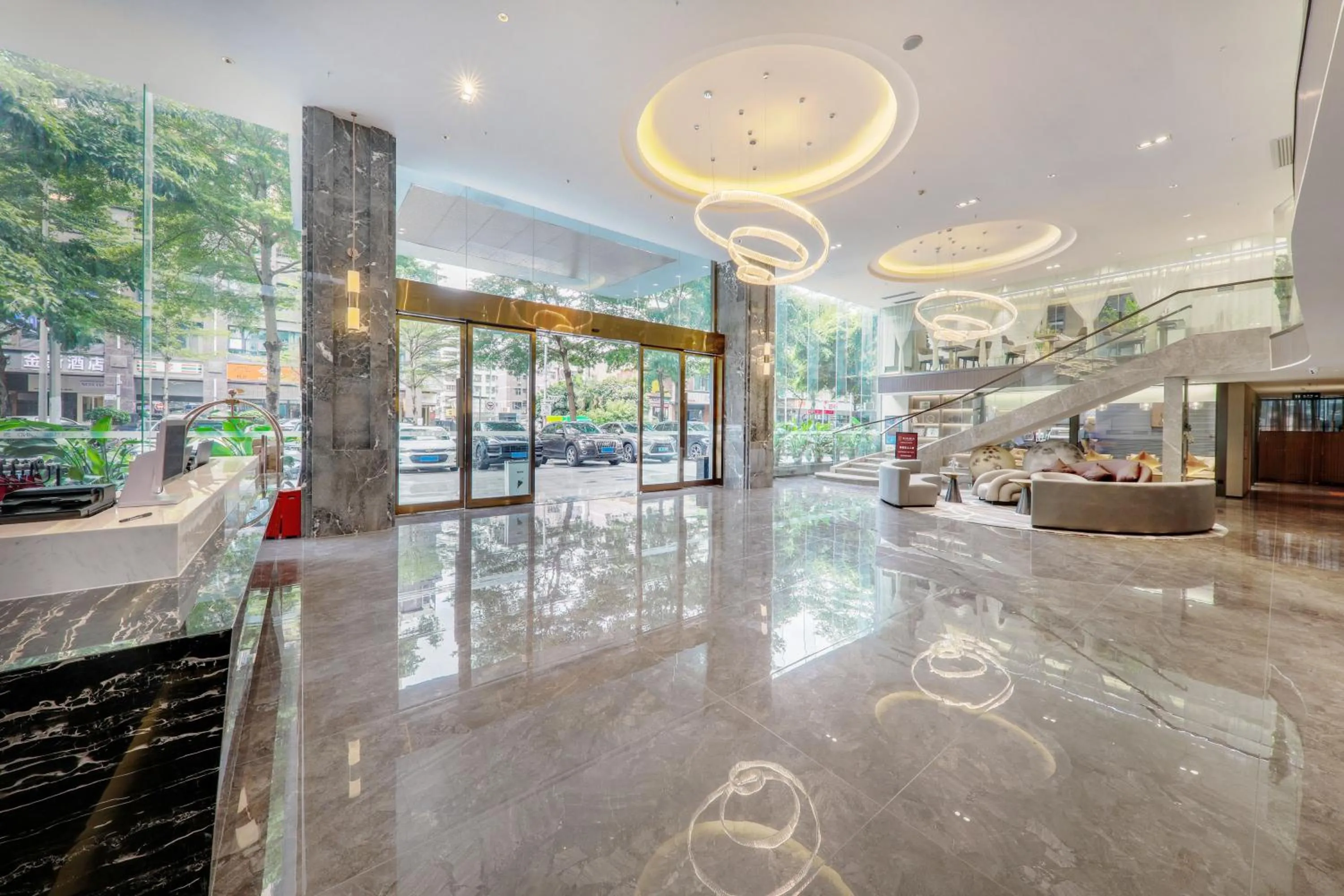 Living room in Fortune Land Shenzhen