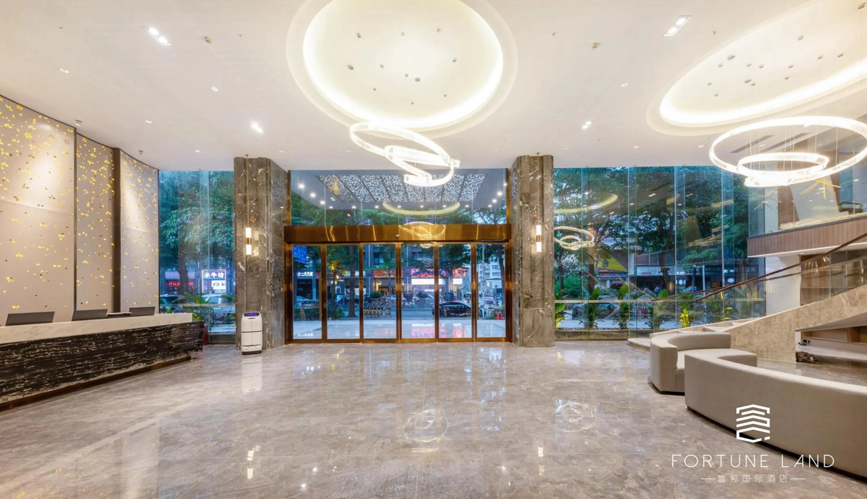 Living room in Fortune Land Shenzhen