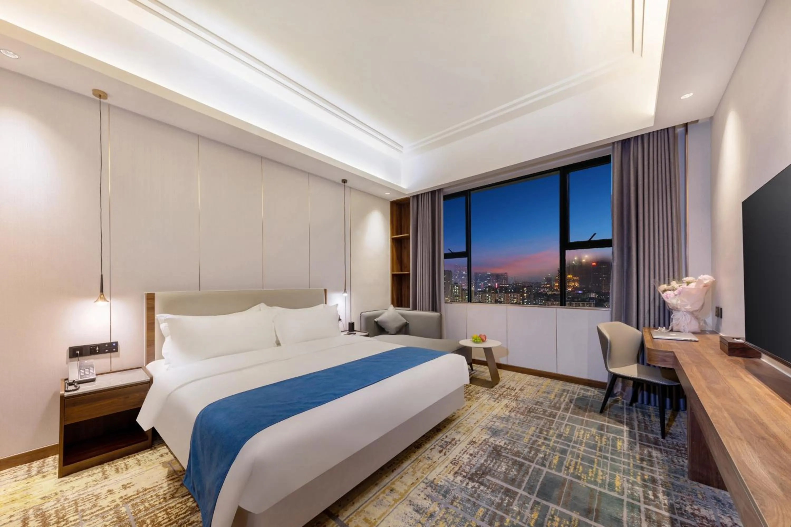 Bedroom, Bed in Fortune Land Shenzhen