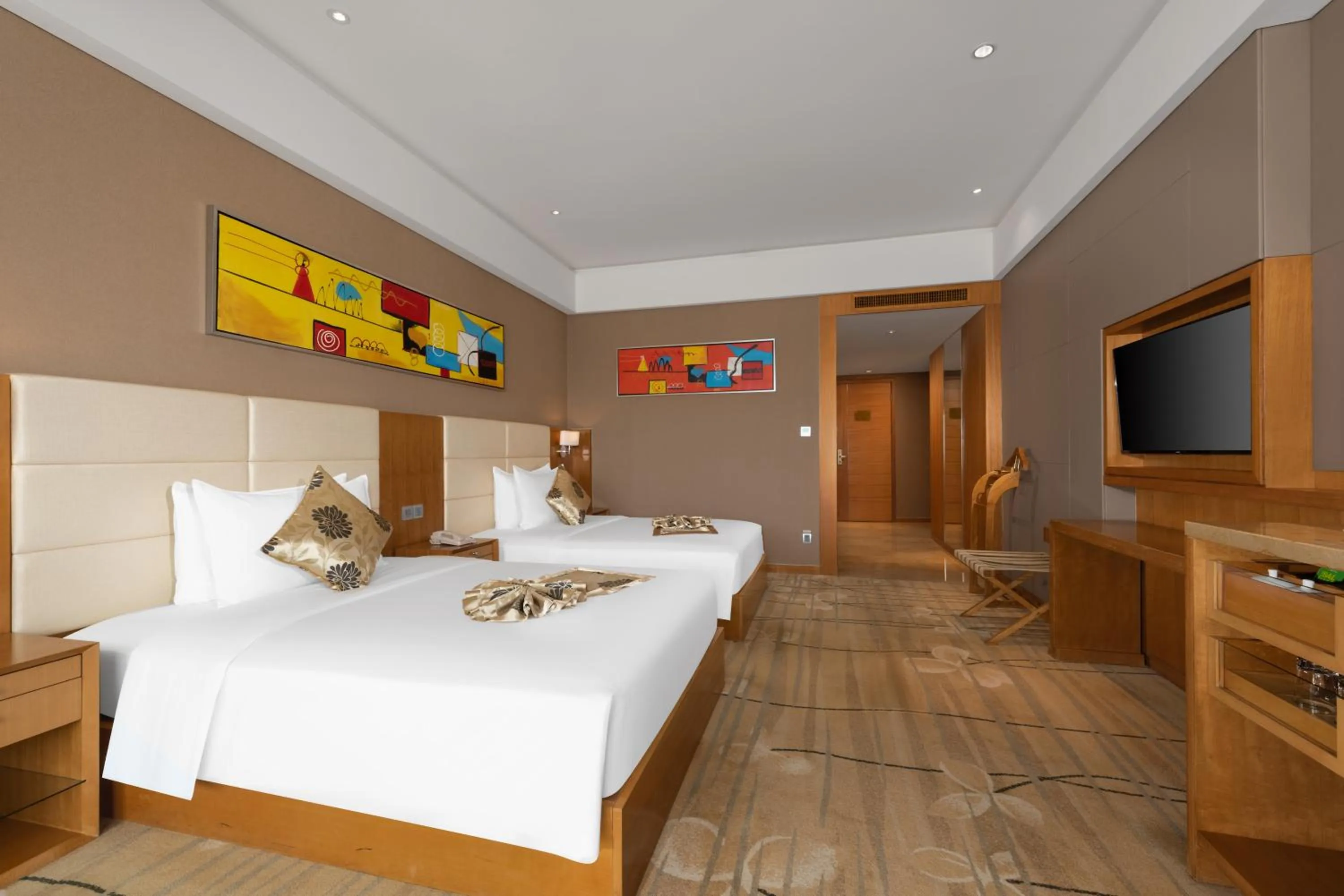 Bedroom, Bed in Wyndham Putian Downtown