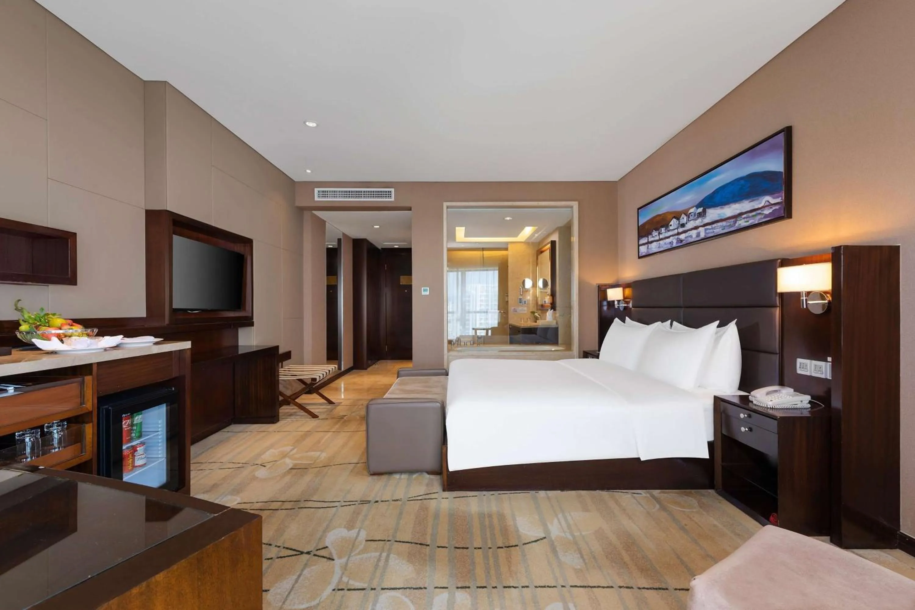 Photo of the whole room, Bed in Wyndham Putian Downtown