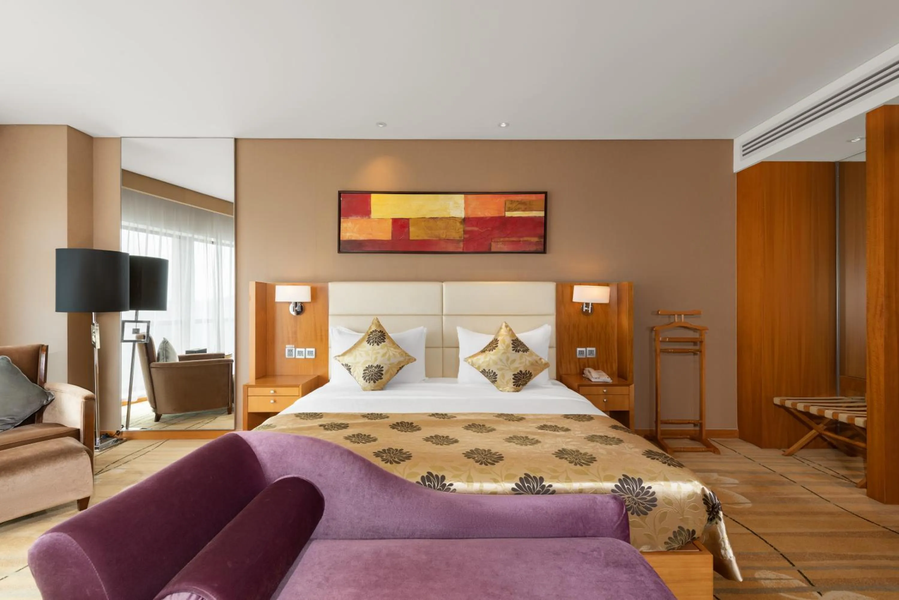 Bedroom, Bed in Wyndham Putian Downtown