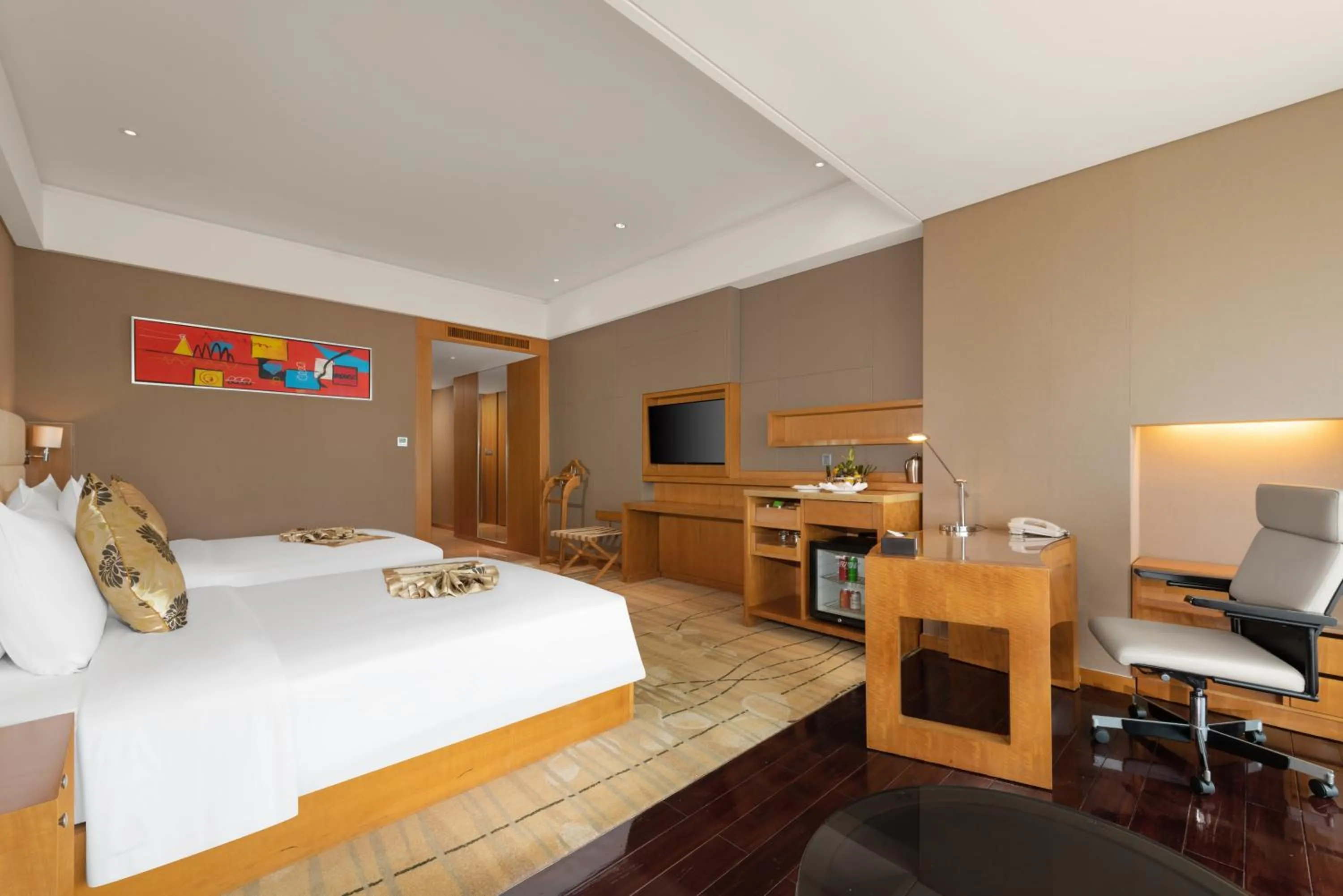 Bedroom, Bed in Wyndham Putian Downtown