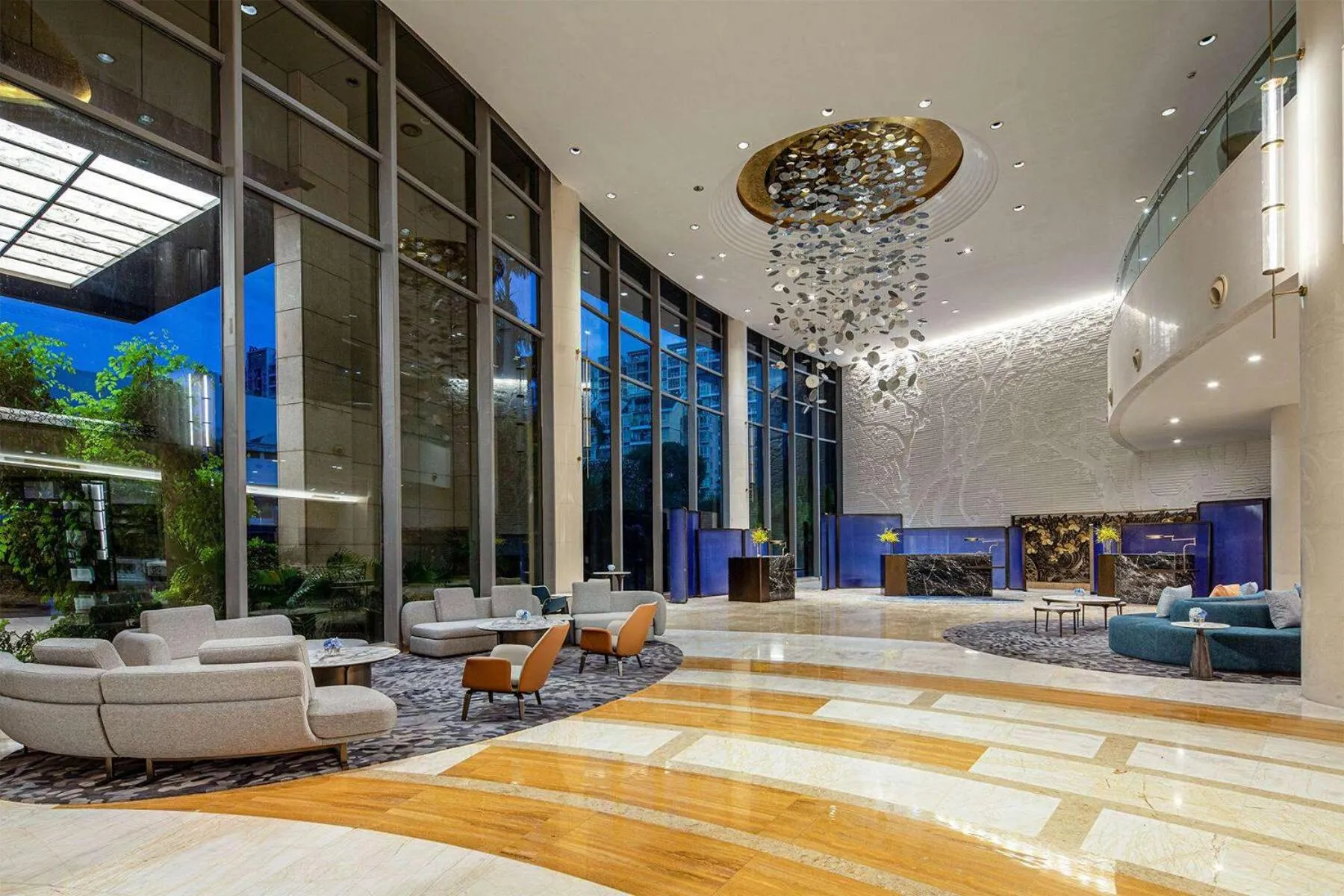 Lobby or reception in Wyndham Putian Downtown