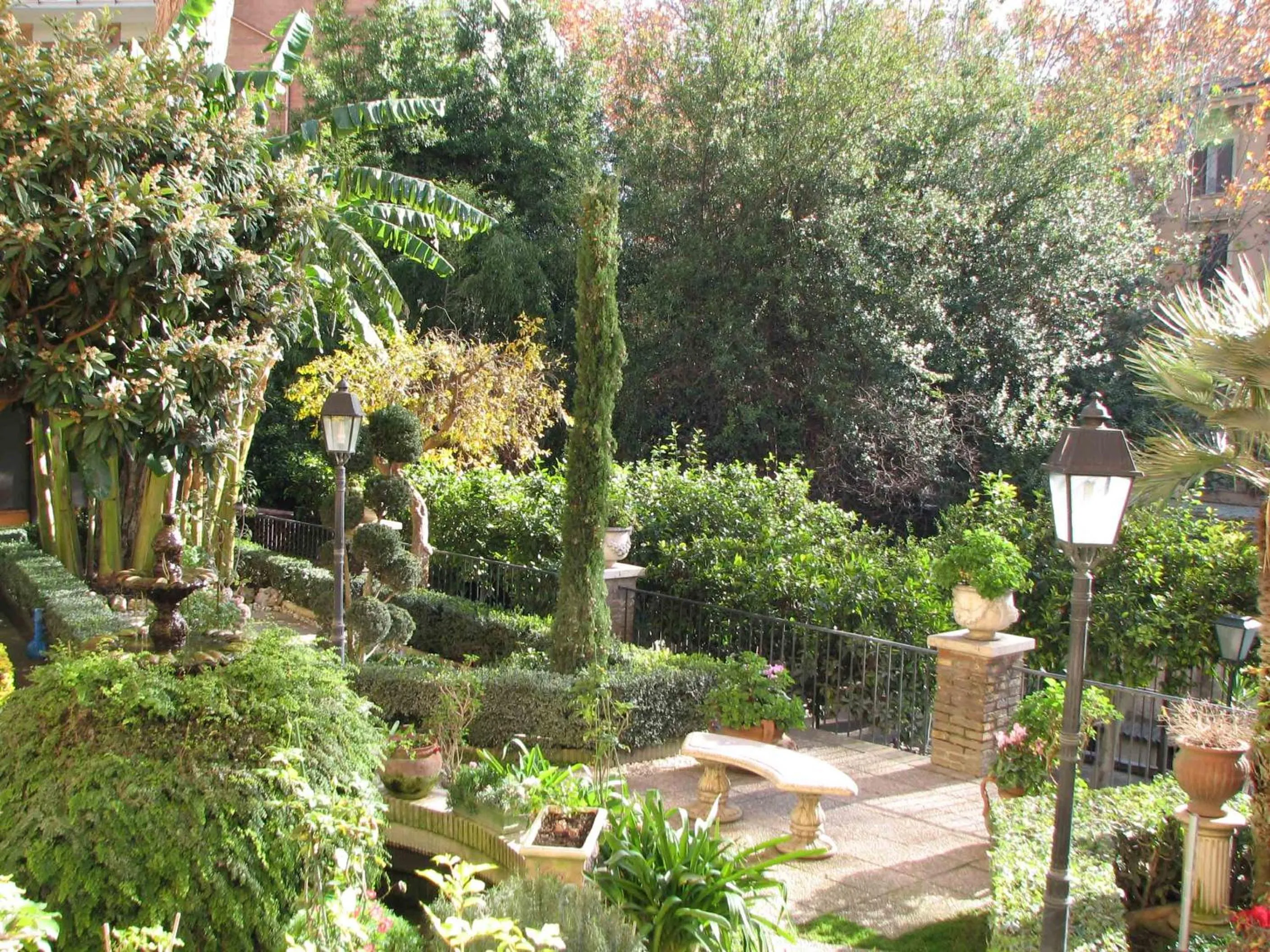 Garden in Villa Matissa