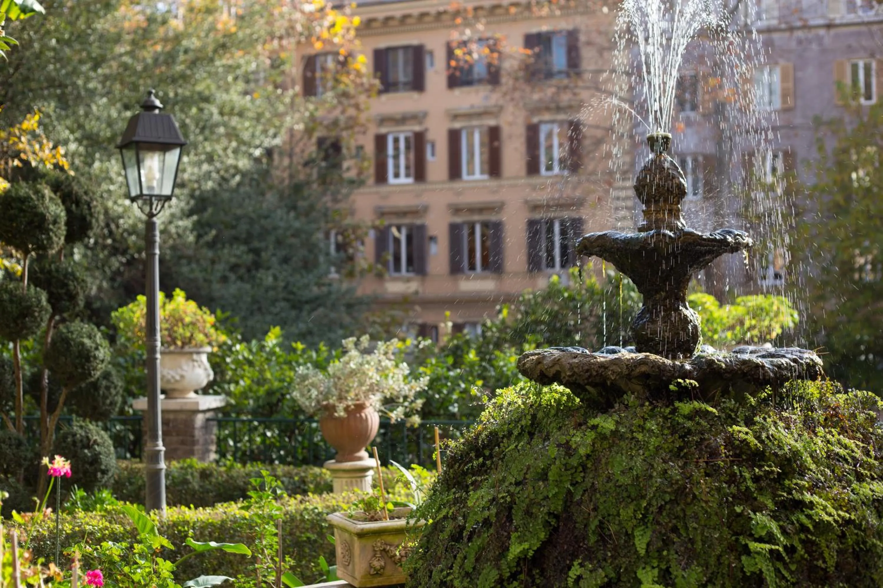 Garden view in Villa Matissa