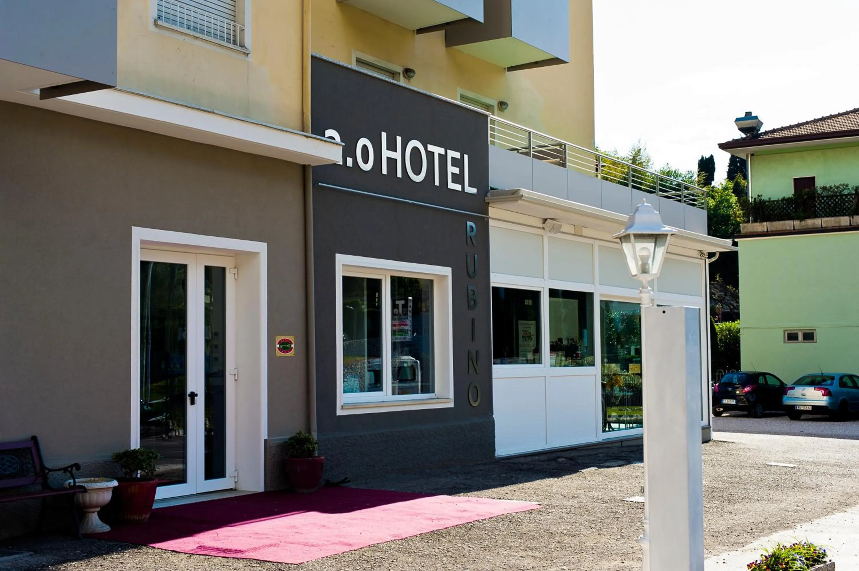 Facade/entrance in Hotel Rubino