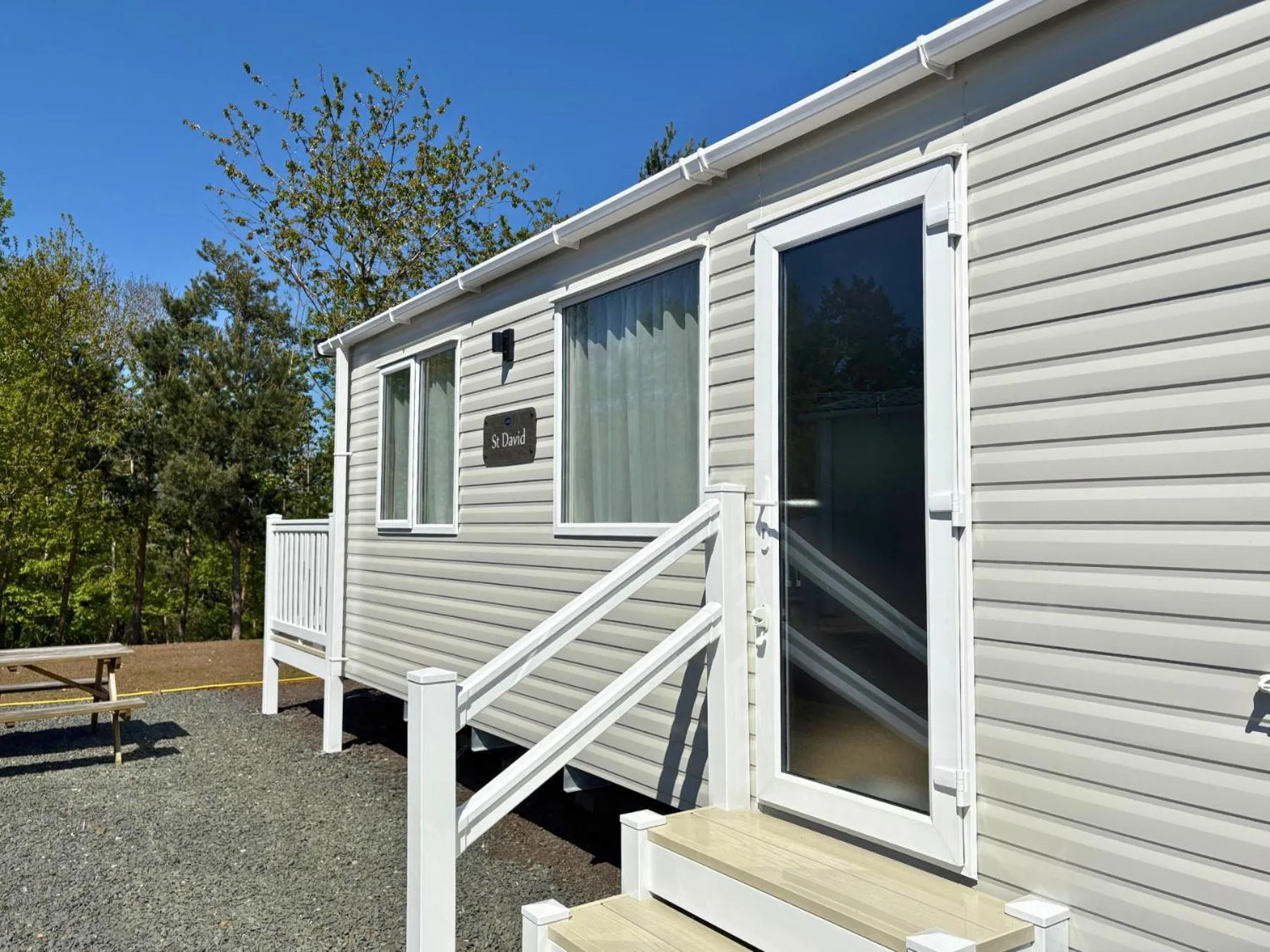 Property building in Linwater Caravan Park - Luxury Lodges and Static Caravans near Edinburgh