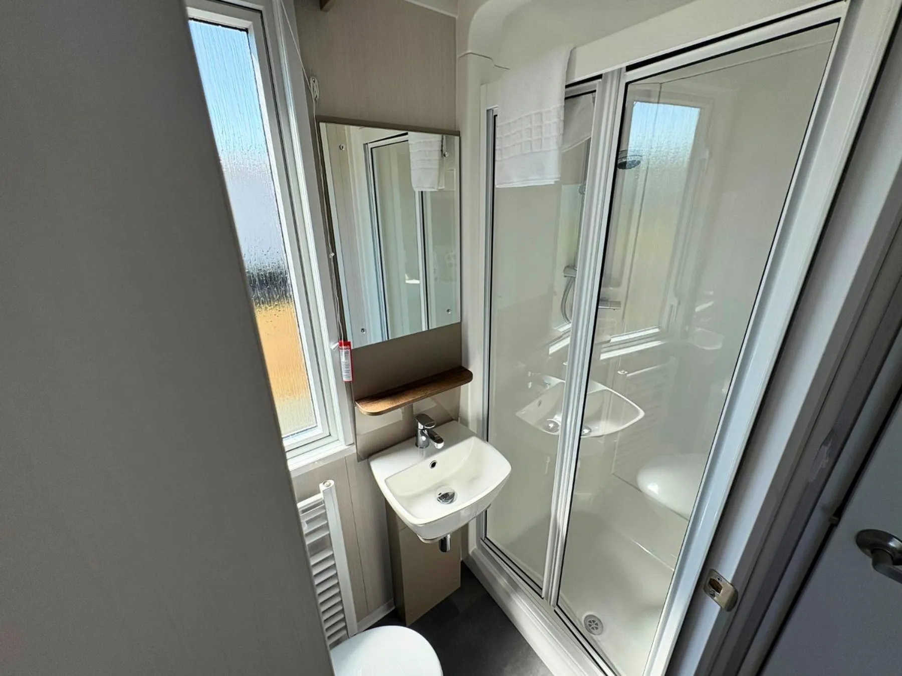 Bathroom in Linwater Caravan Park - Luxury Lodges and Static Caravans near Edinburgh